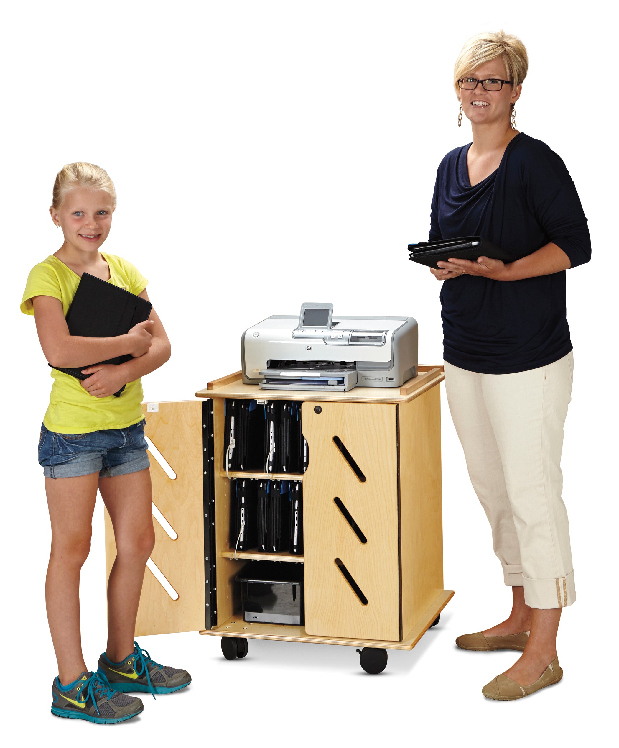 Jonti-Craft® Laptop and Tablet Storage Cart