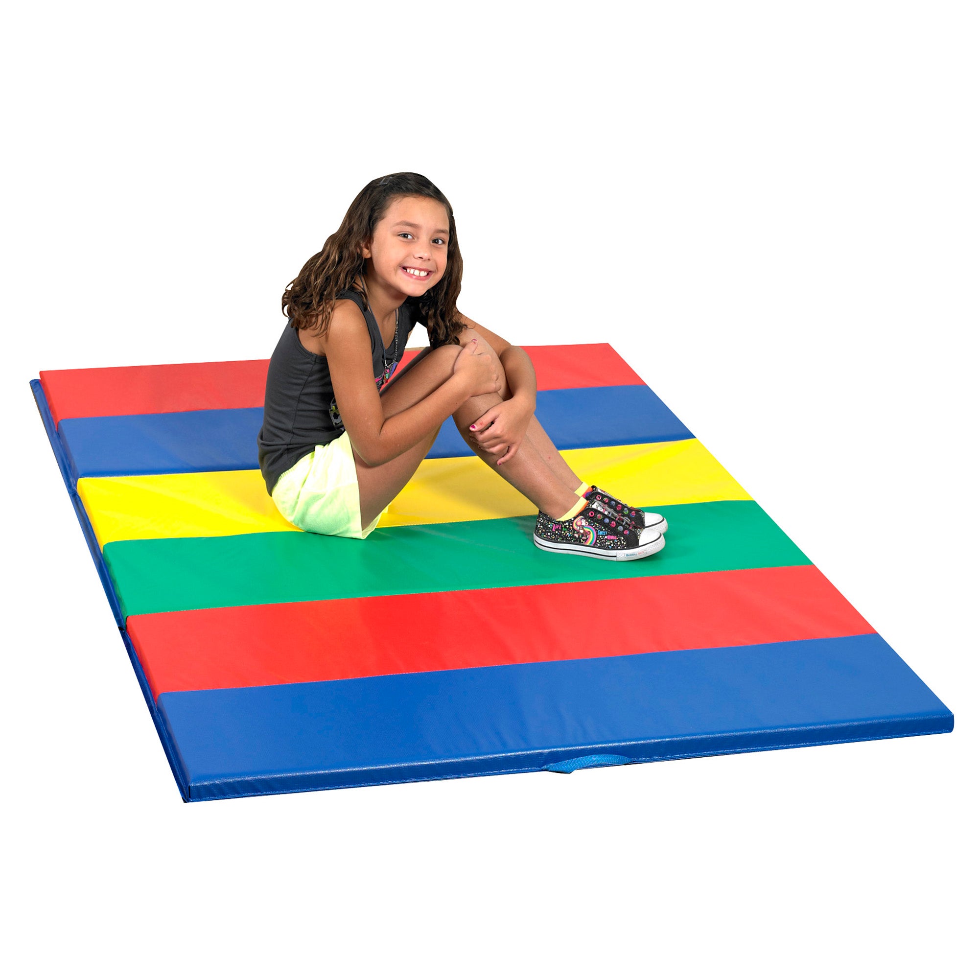 Rainbow Folding Gym Mat