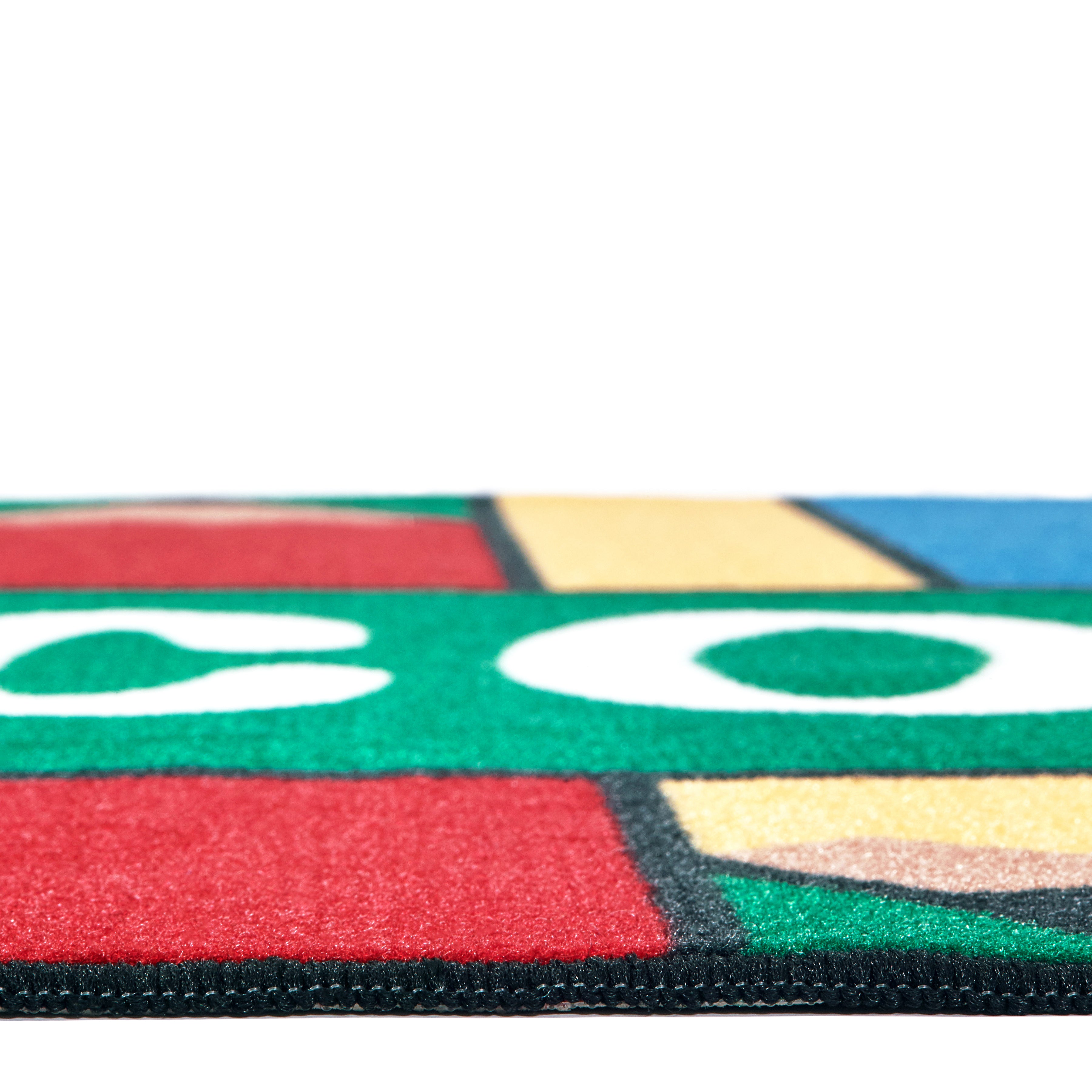 Colorful Pencils Welcome Rug