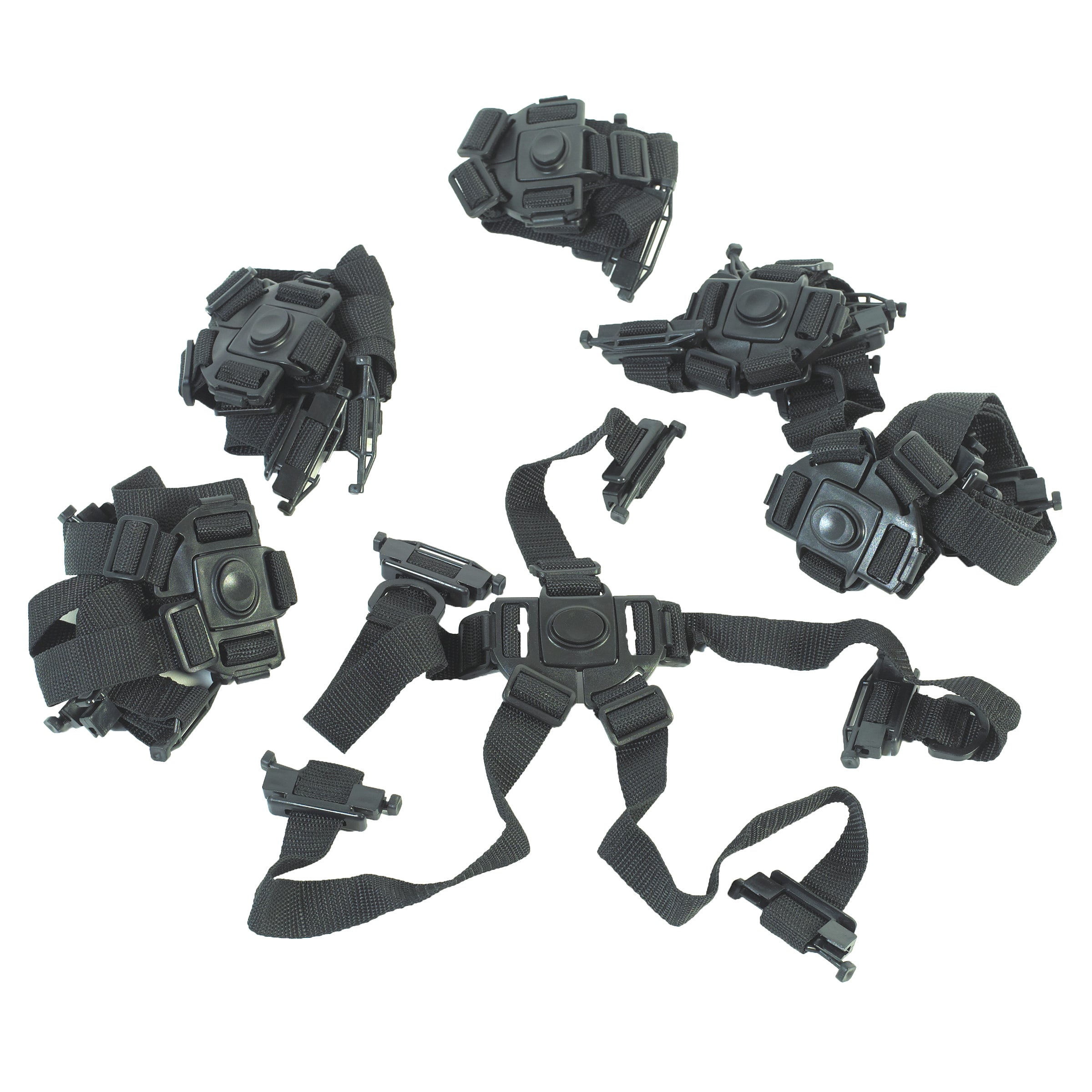Bye-Bye® Bus or Bye Bye Buggy® Black Seat Harness