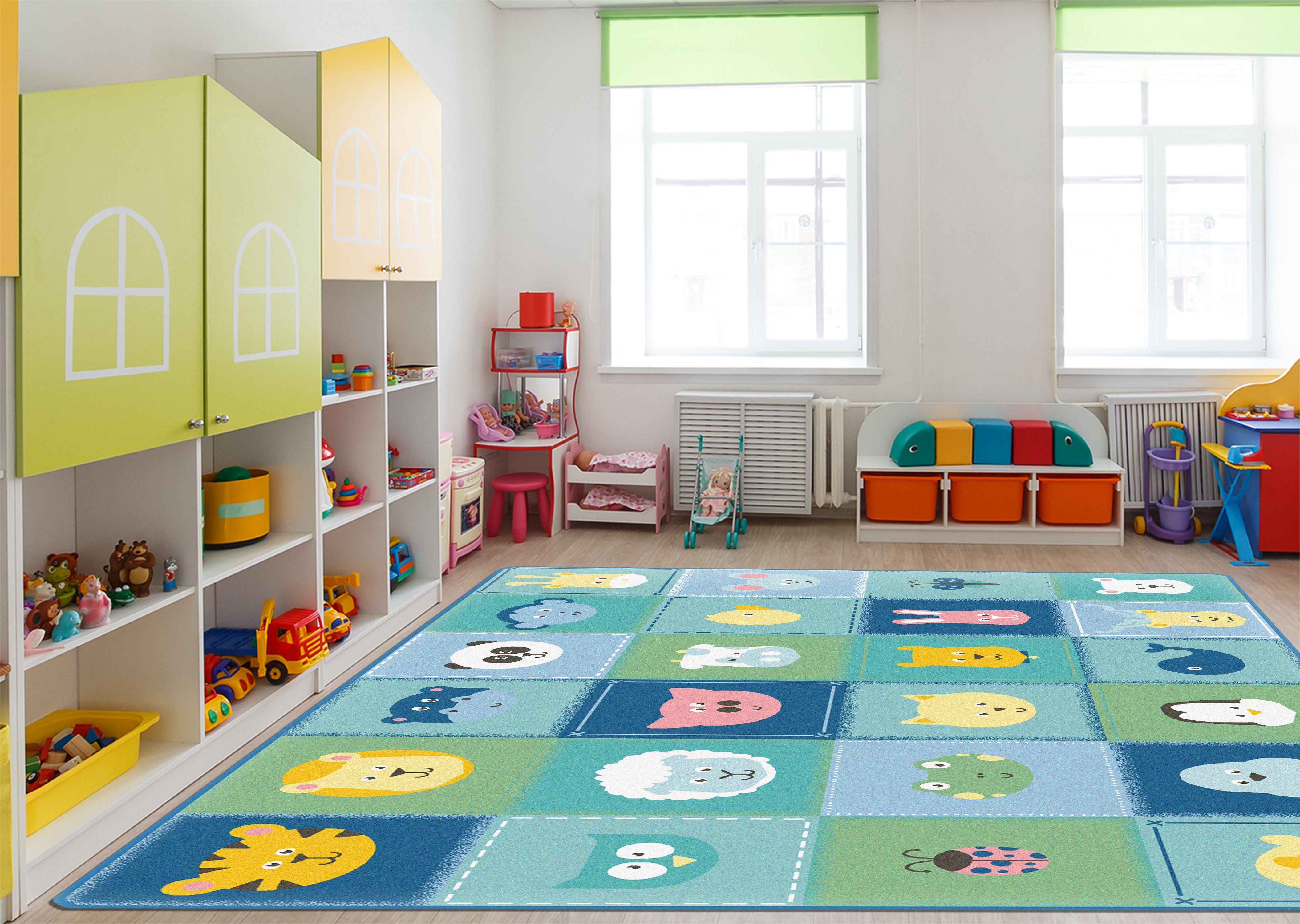 KIDSoft Animal Patchwork - Contemporary