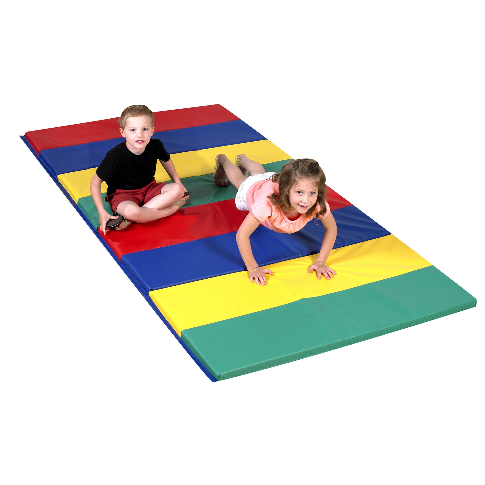 Rainbow Folding Gym Mat