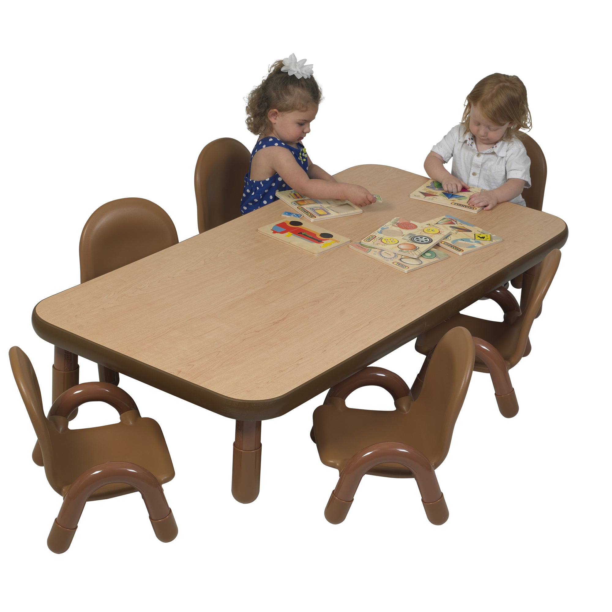 BaseLine® Toddler Rectangular Table & Chair Set