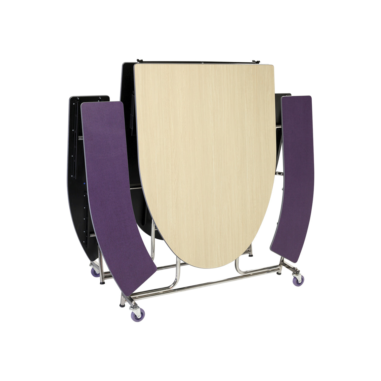 Mobile Bench Tables - Elliptical