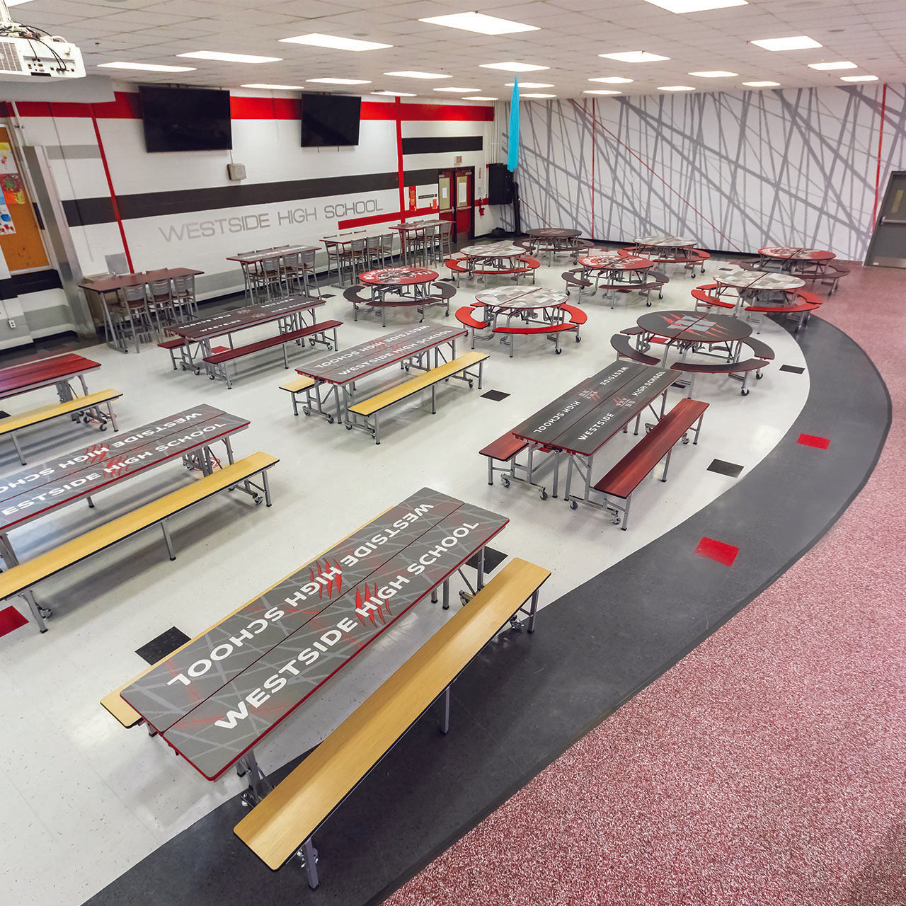 All-in-One Mobile Convertible Benches