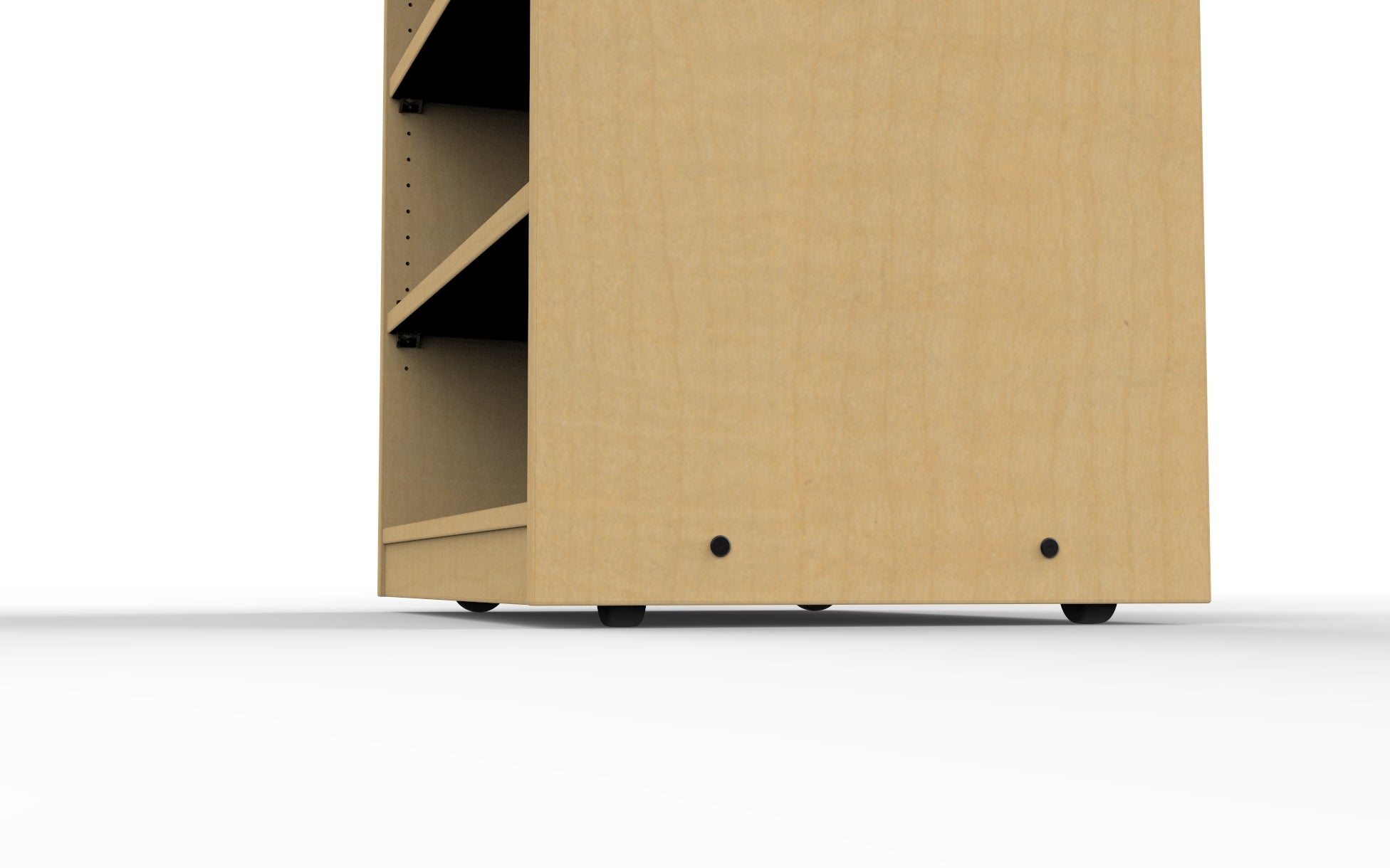 Double-Sided Mobile Bookcases