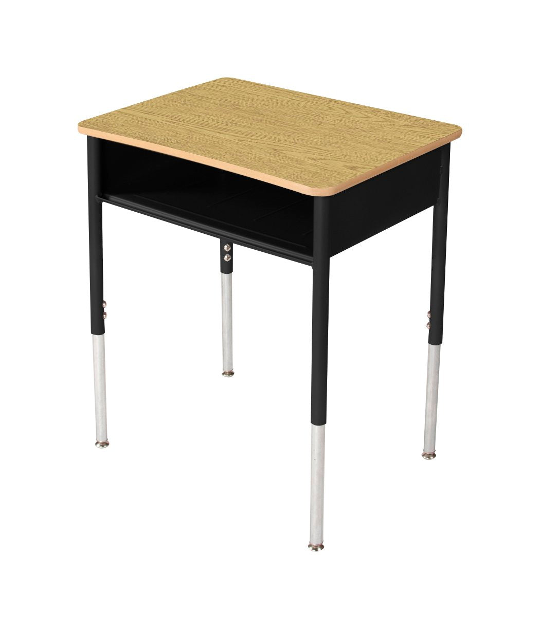 Open Front Desk - Metal Book Box