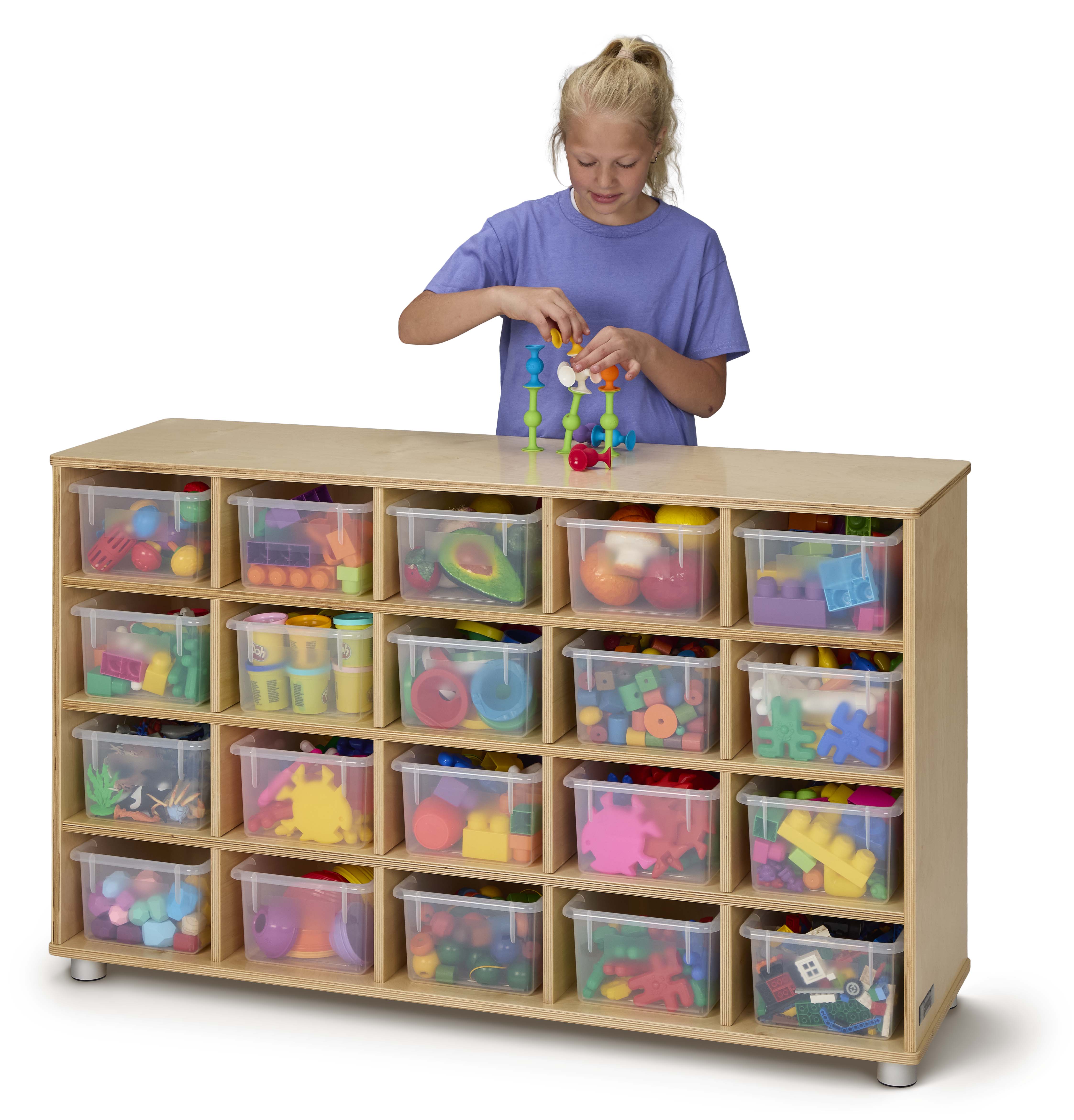TrueModern® Twenty-Cubbie Shelf — 17160JC