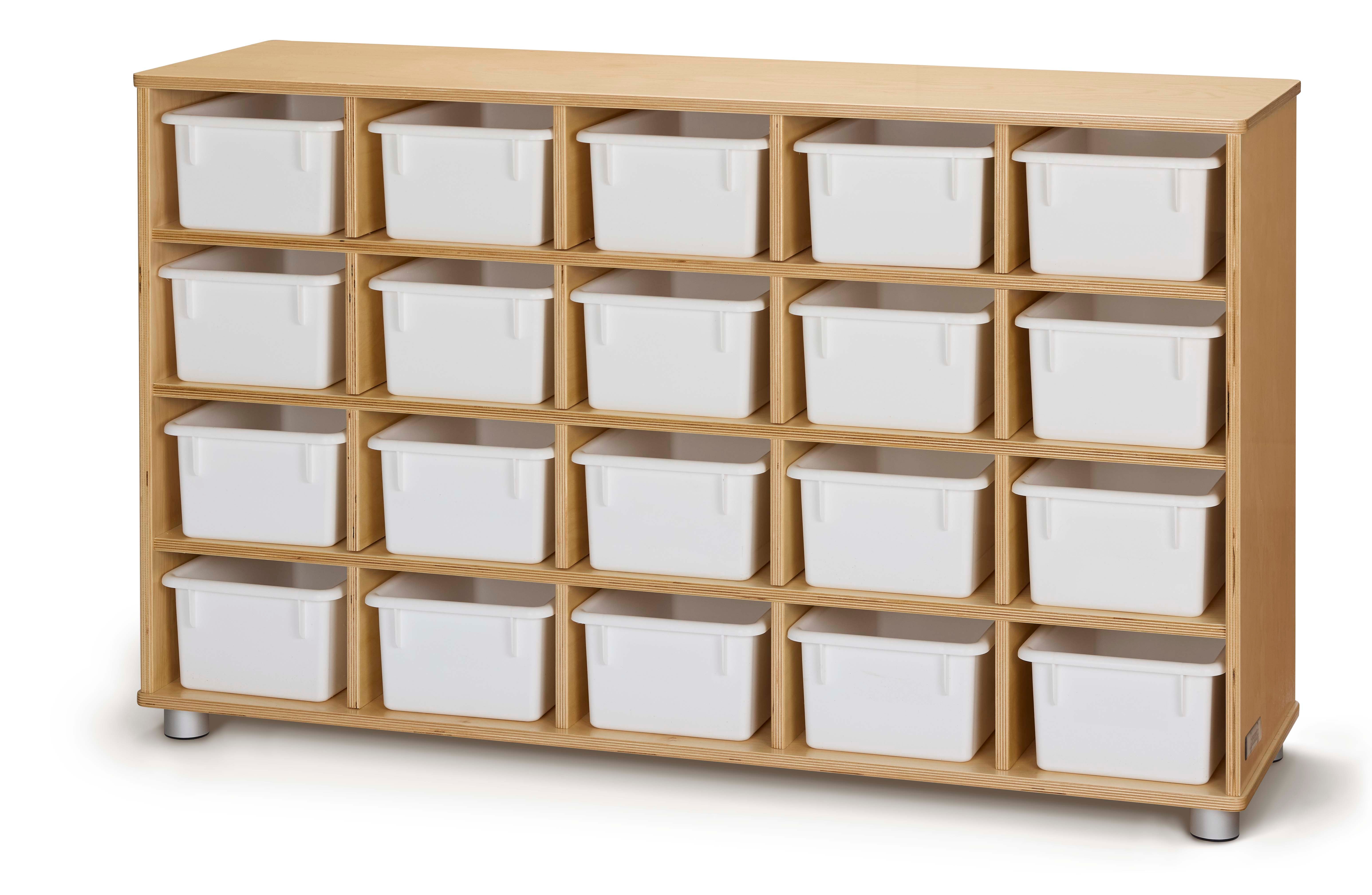 TrueModern® Twenty-Cubbie Shelf — 1716JC