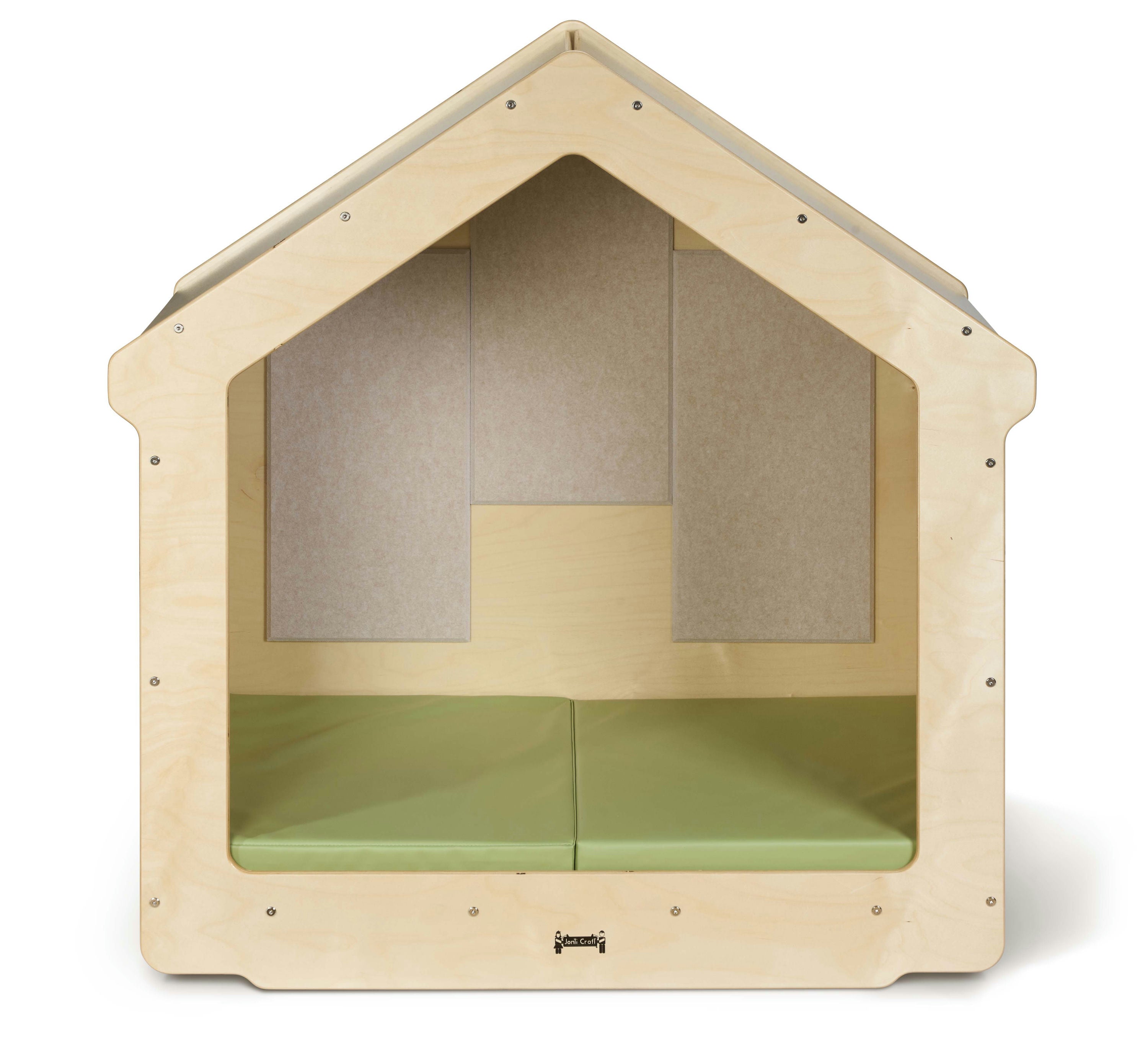 Jonti-Craft® Kids Classroom Wooden Reading Nook With Sound Dampening Panels