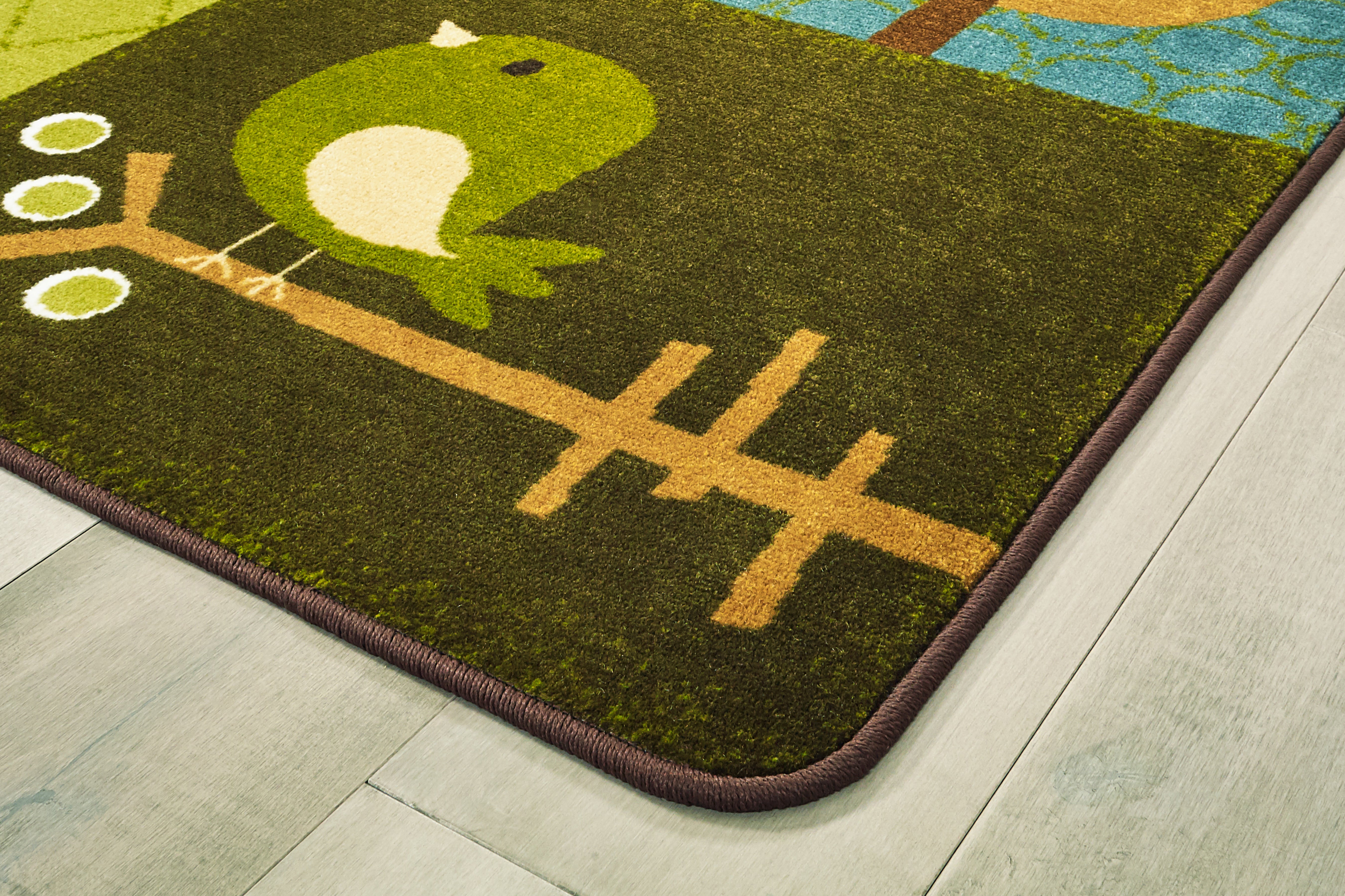 KIDSoft Nature's Friends Toddler Rug