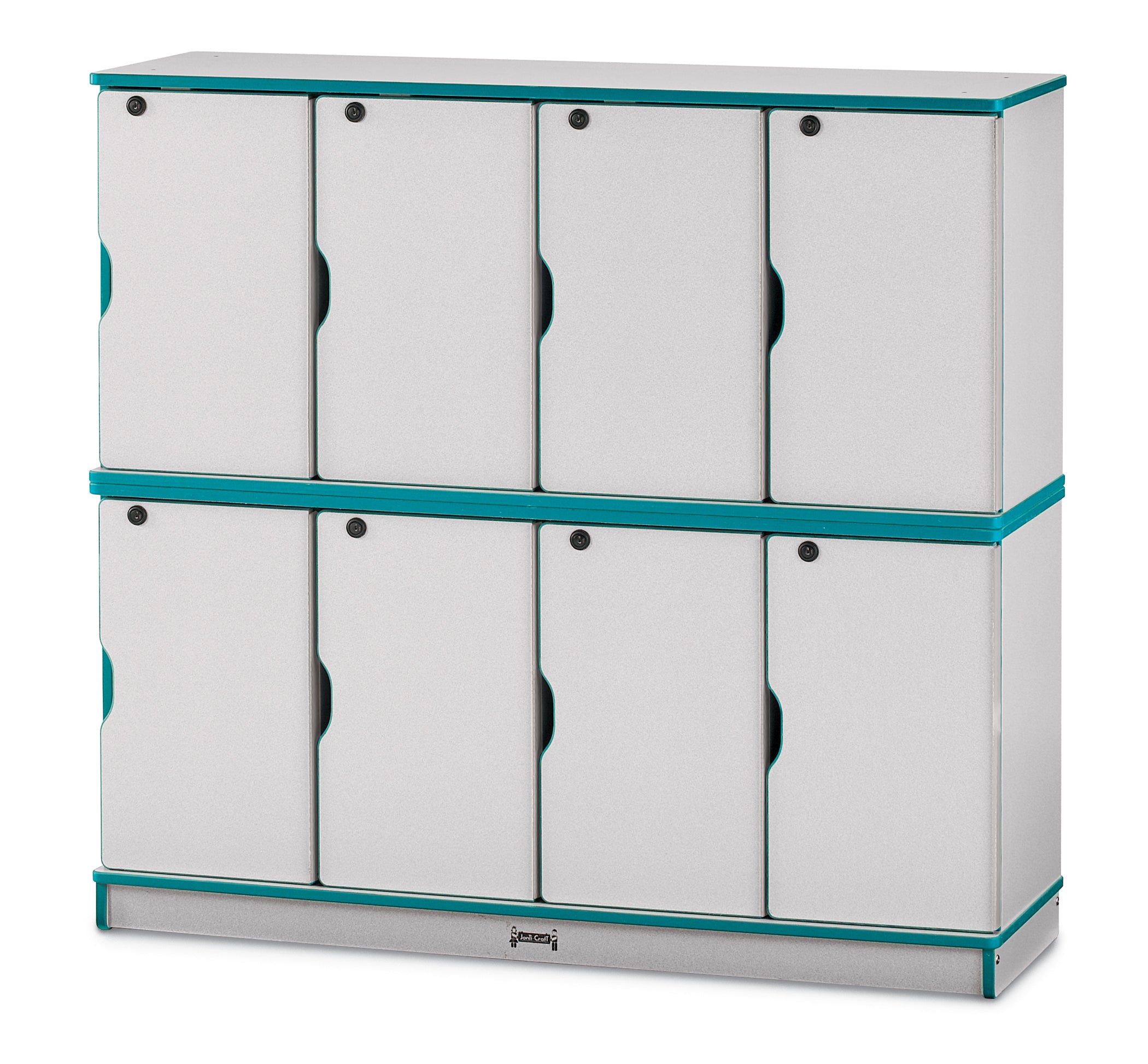 Rainbow Accents® Stacking Lockable Lockers — 4696JC005