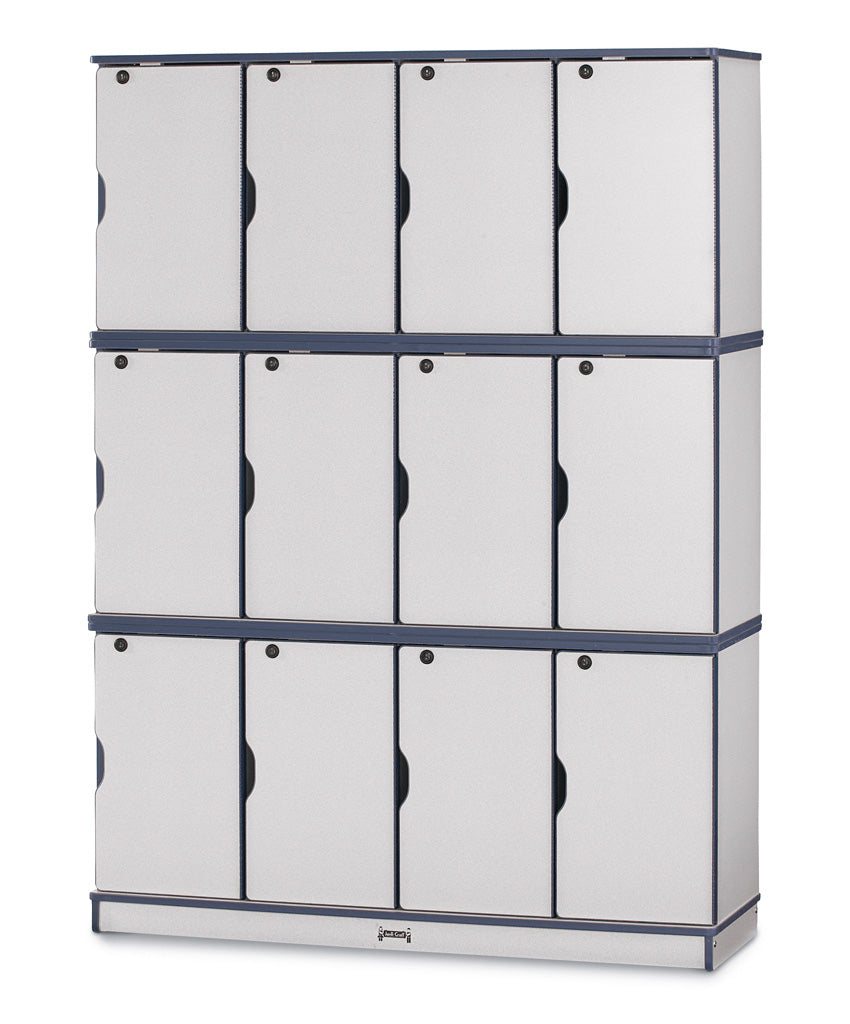 Rainbow Accents® Stacking Lockable Lockers — 4697JC112