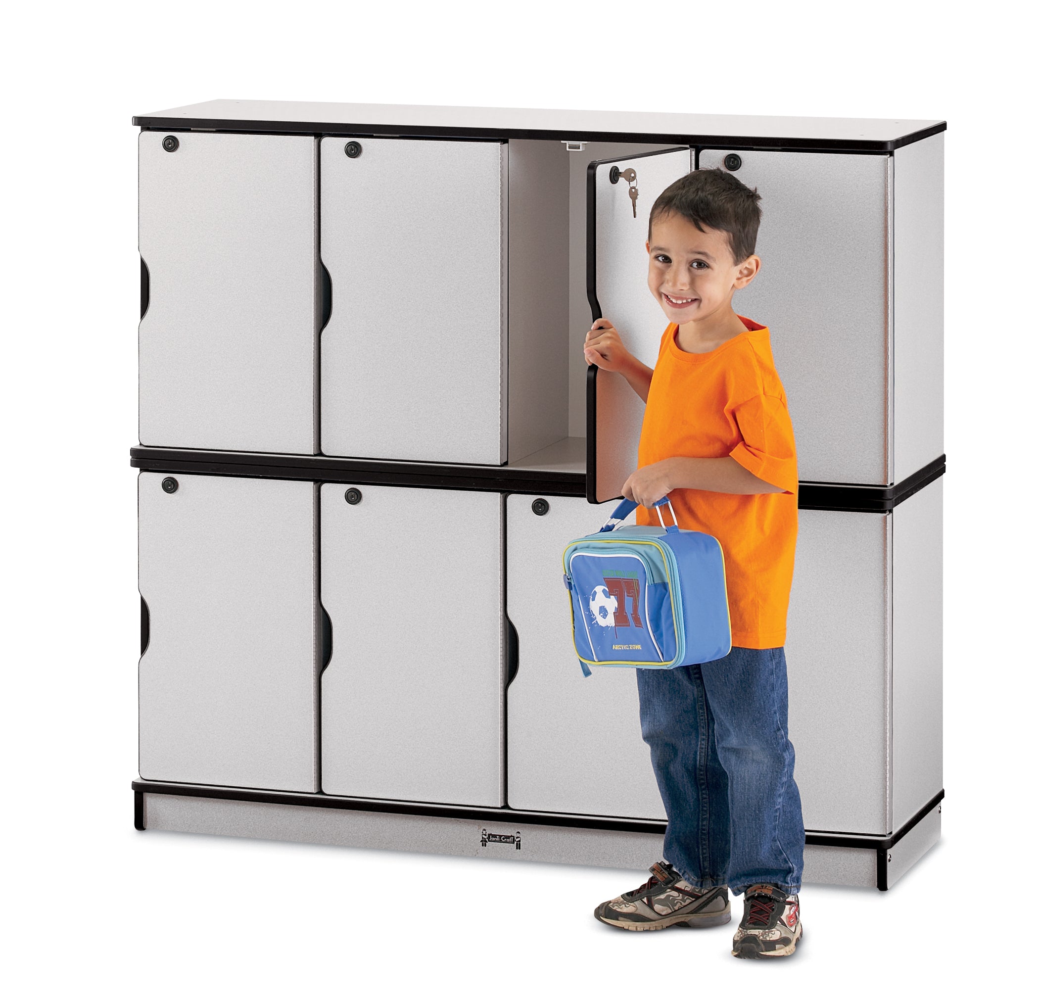 Rainbow Accents® Stacking Lockable Lockers