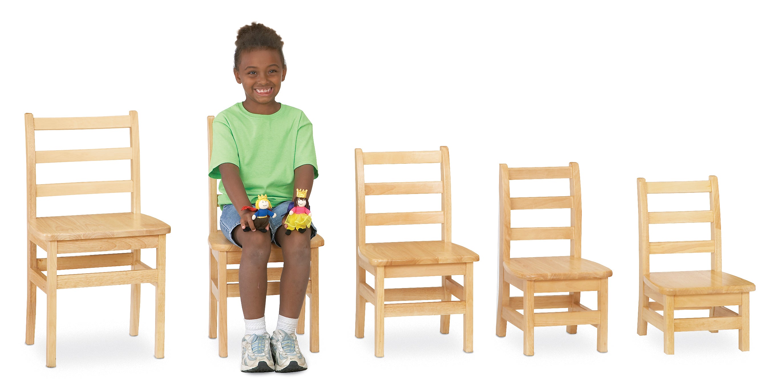 Jonti-Craft® KYDZ Ladderback Chair — manufacturer product photo