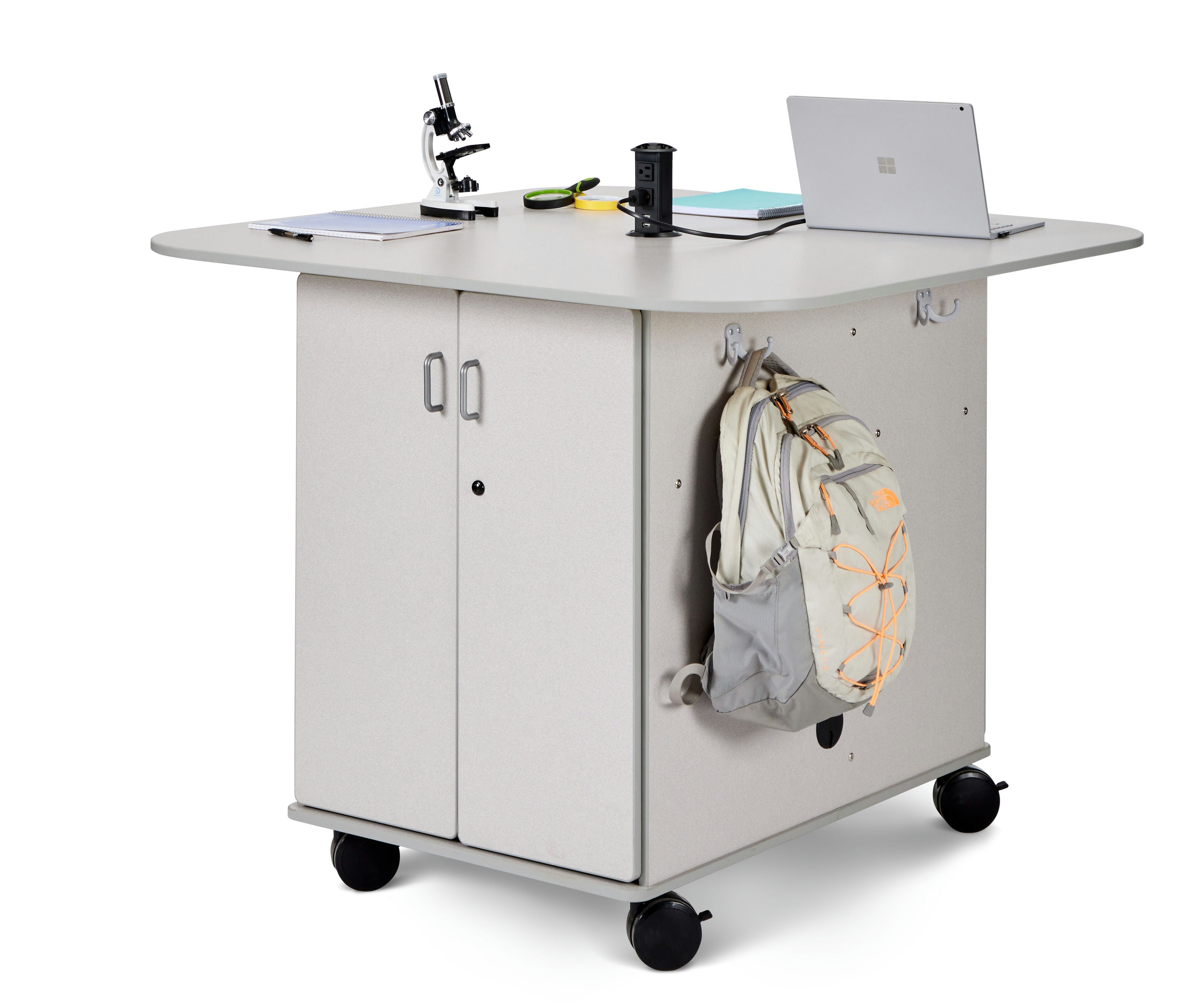 Rainbow Accents® Gray Counter Height Classroom STEM Table