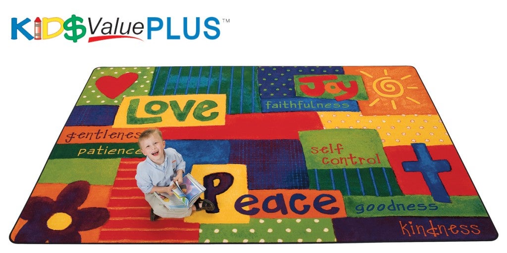Spiritual Fruit Painted Rug — SKU 90117