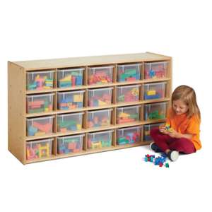Young Time® 20 Cubbie-Tray Storage — 7041YT (manufacturer thumbnail)