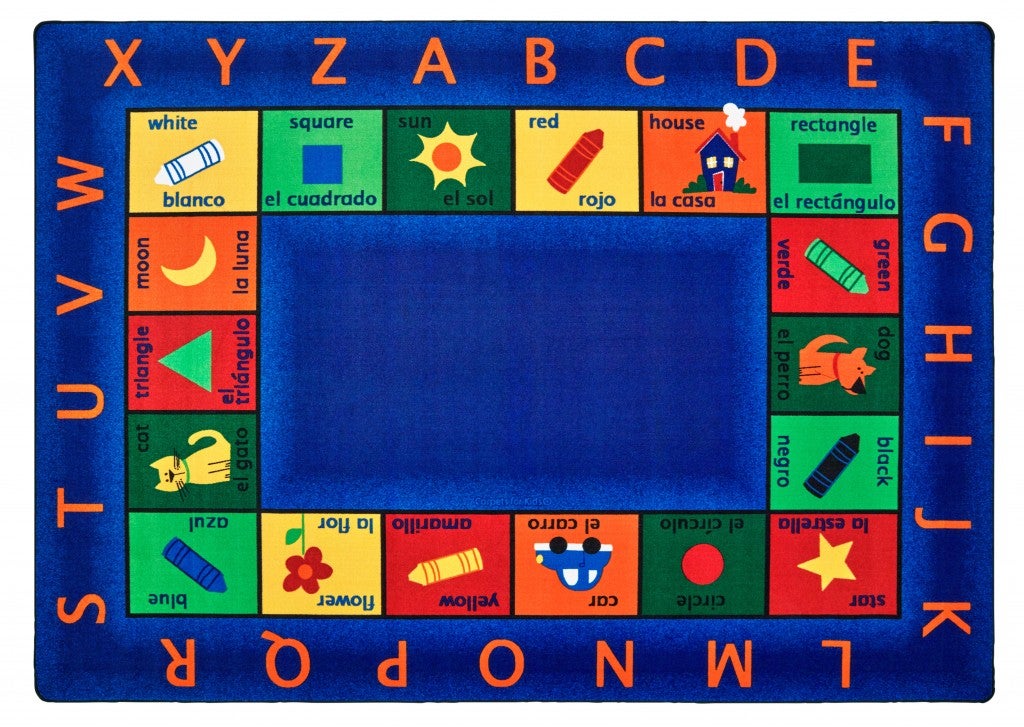 Bilingual Circletime Rug — SKU 9508