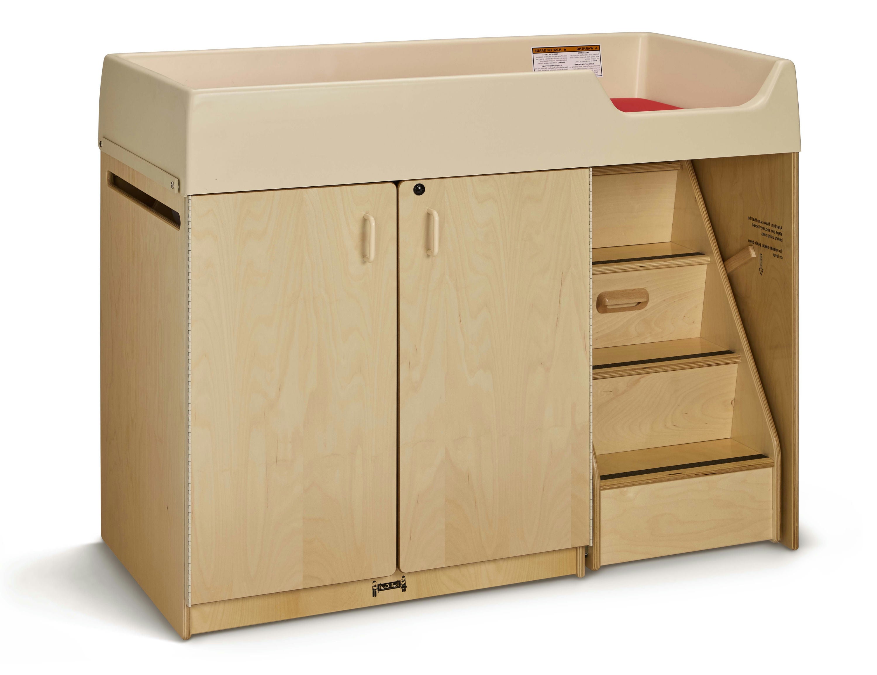 Jonti-Craft® Diaper Changer with Stairs — 5148JC_stairsin.jpg