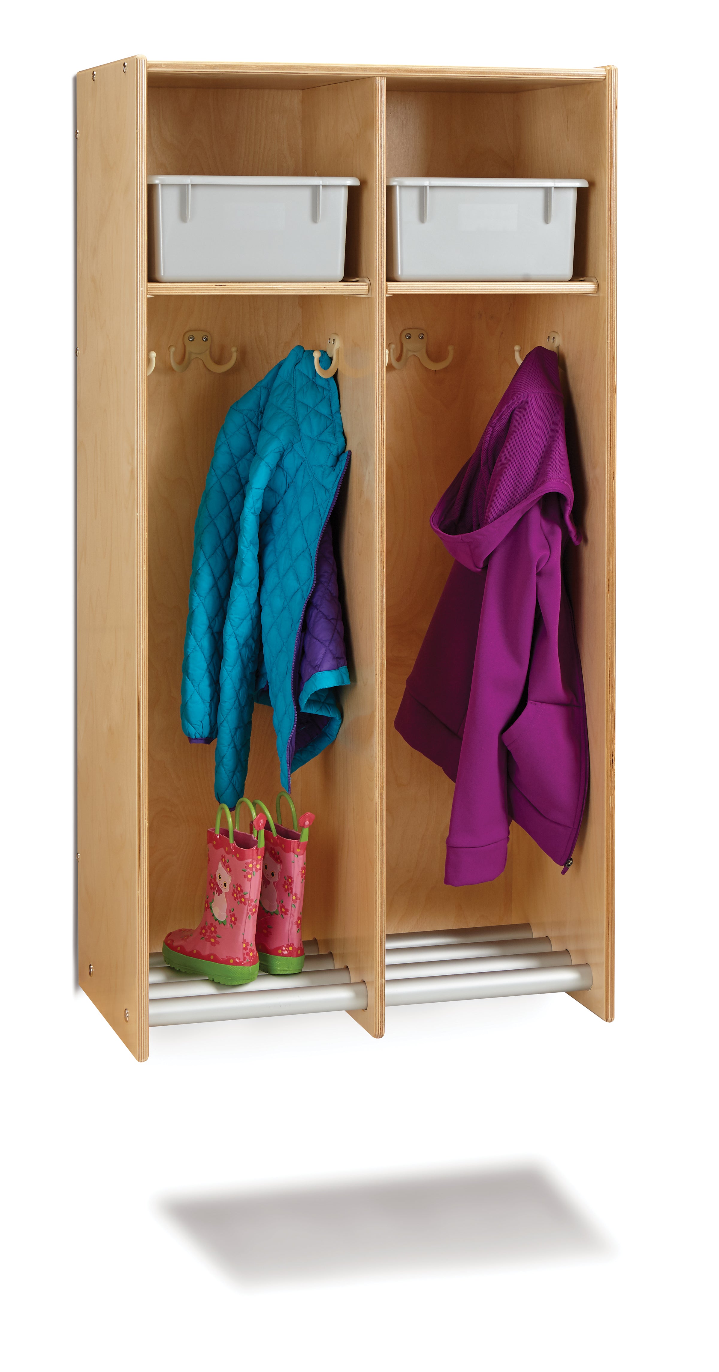 Jonti-Craft® 2 Section Hanging Locker