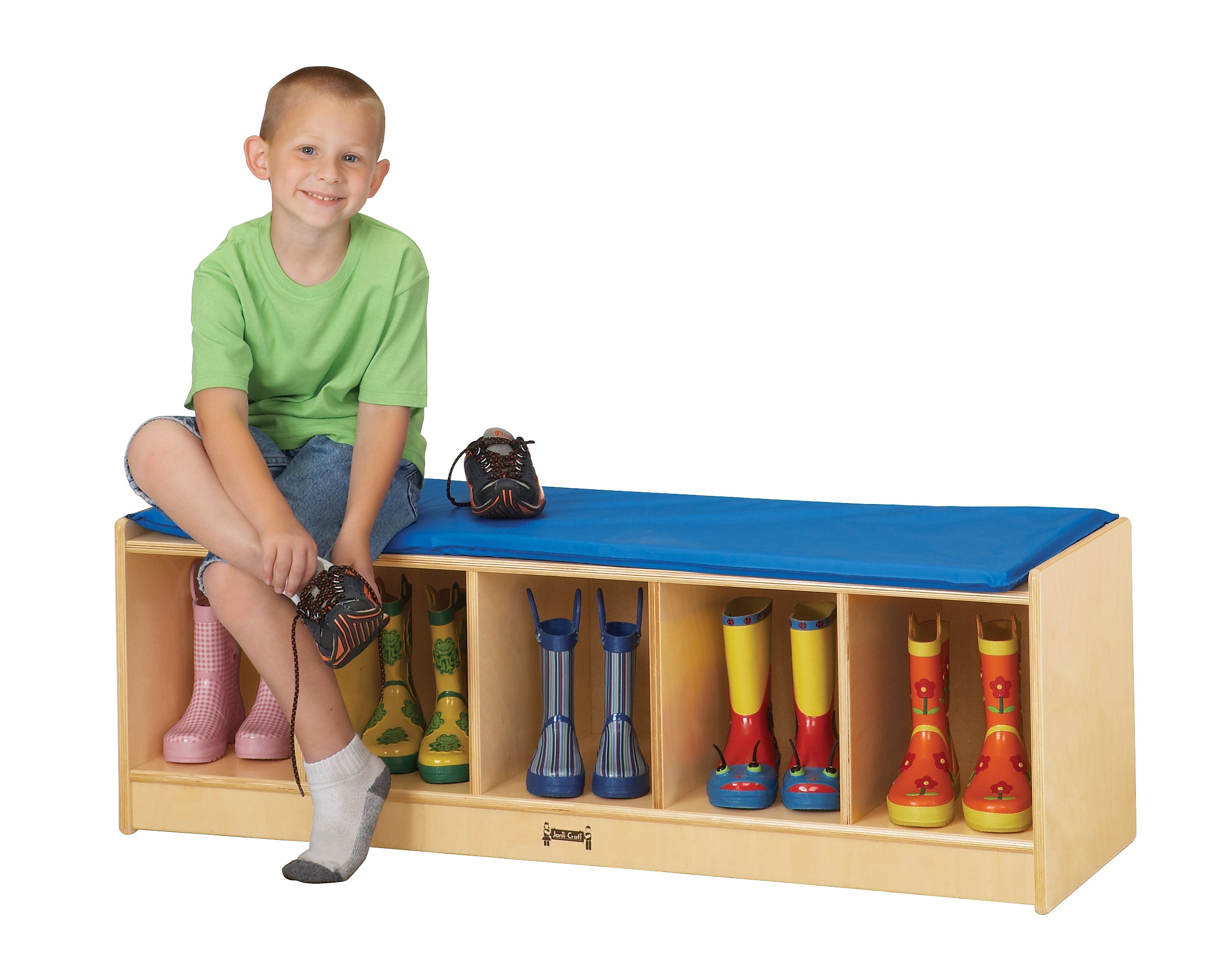 Jonti-Craft® 5 Section Bench Locker