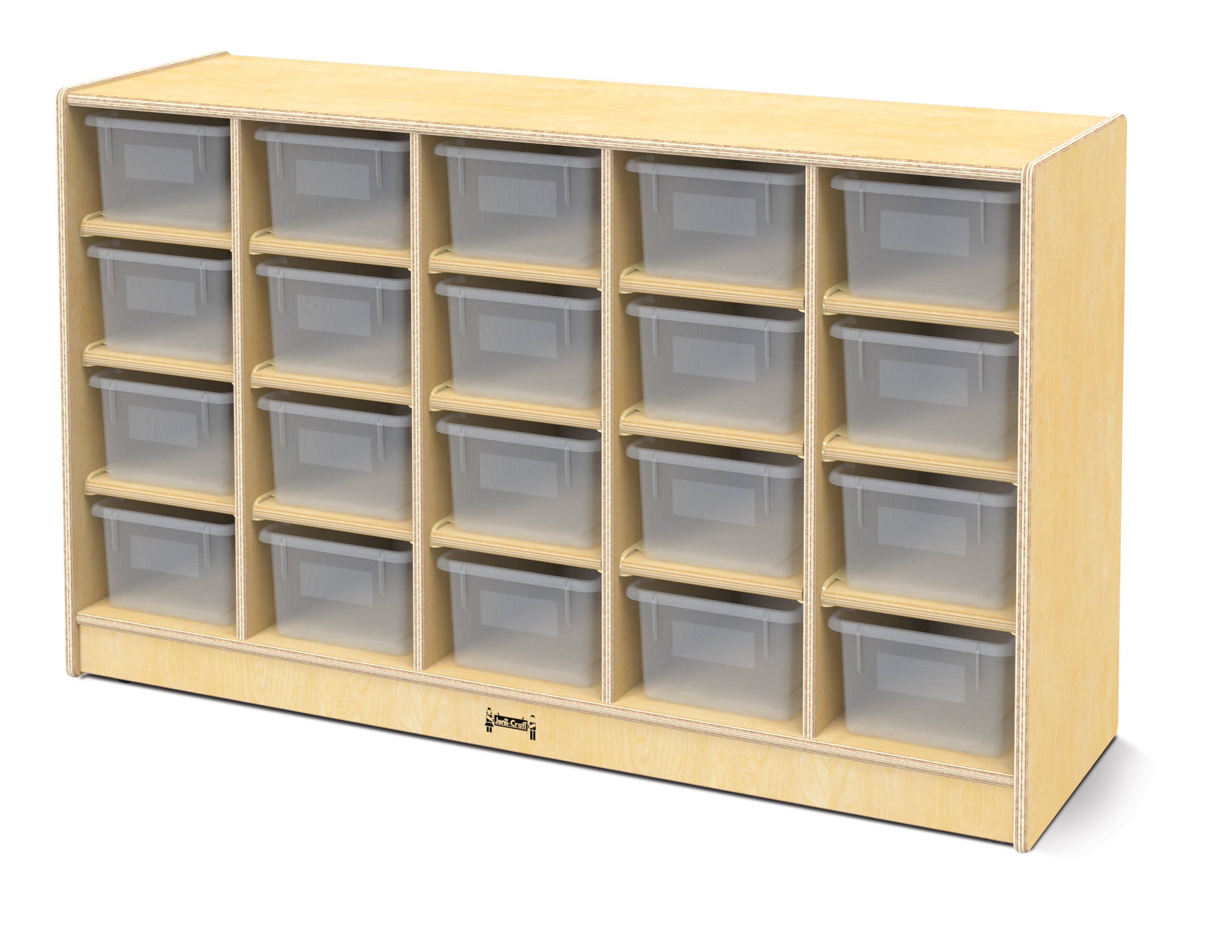 Jonti-Craft® 20 Cubbie-Tray Mobile Storage