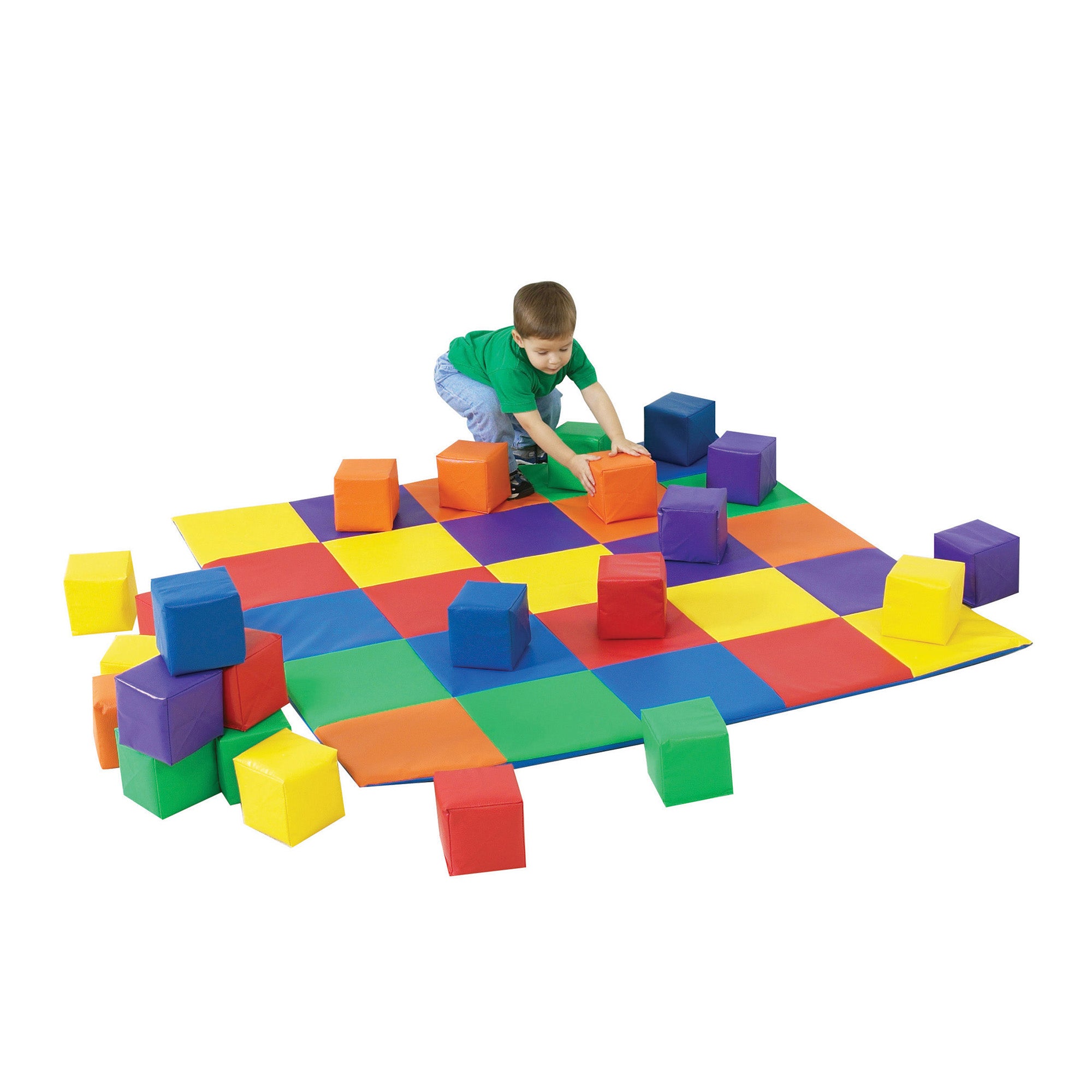 Joey’s Matching Mat & Blocks Set — CF322-047