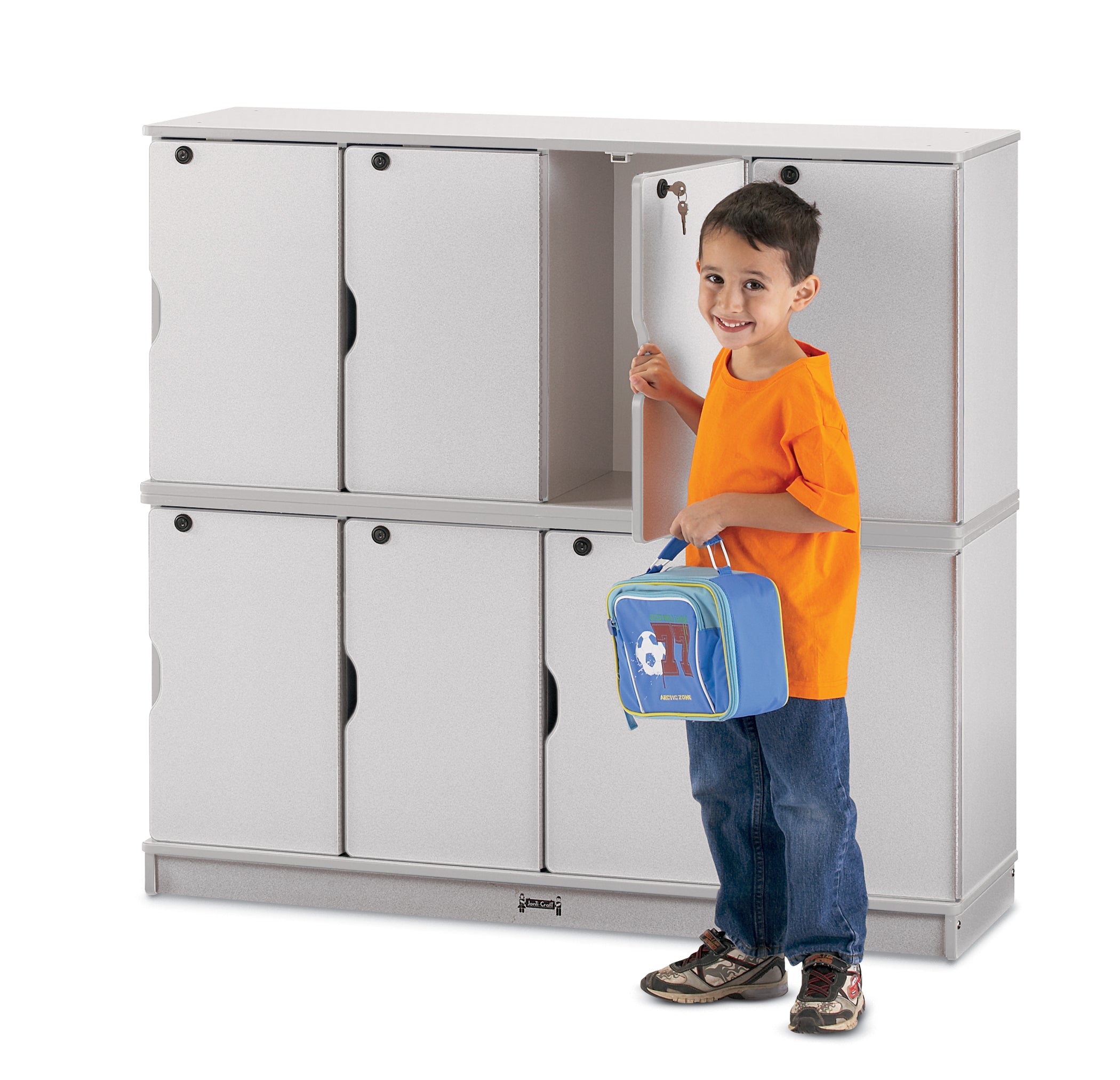 Rainbow Accents® Stacking Lockable Lockers