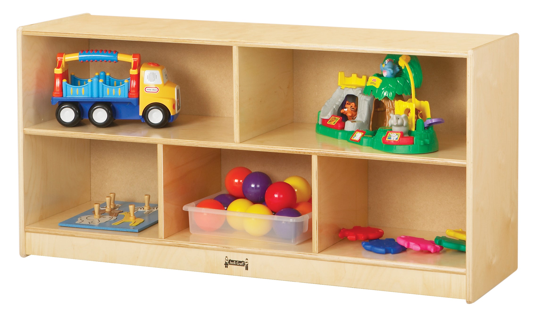 Jonti-Craft® Toddler Single Mobile Storage Unit