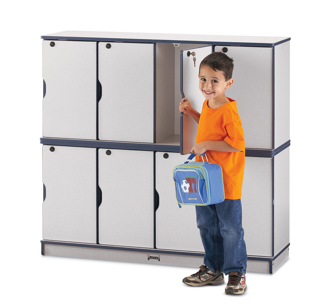Rainbow Accents® Stacking Lockable Lockers