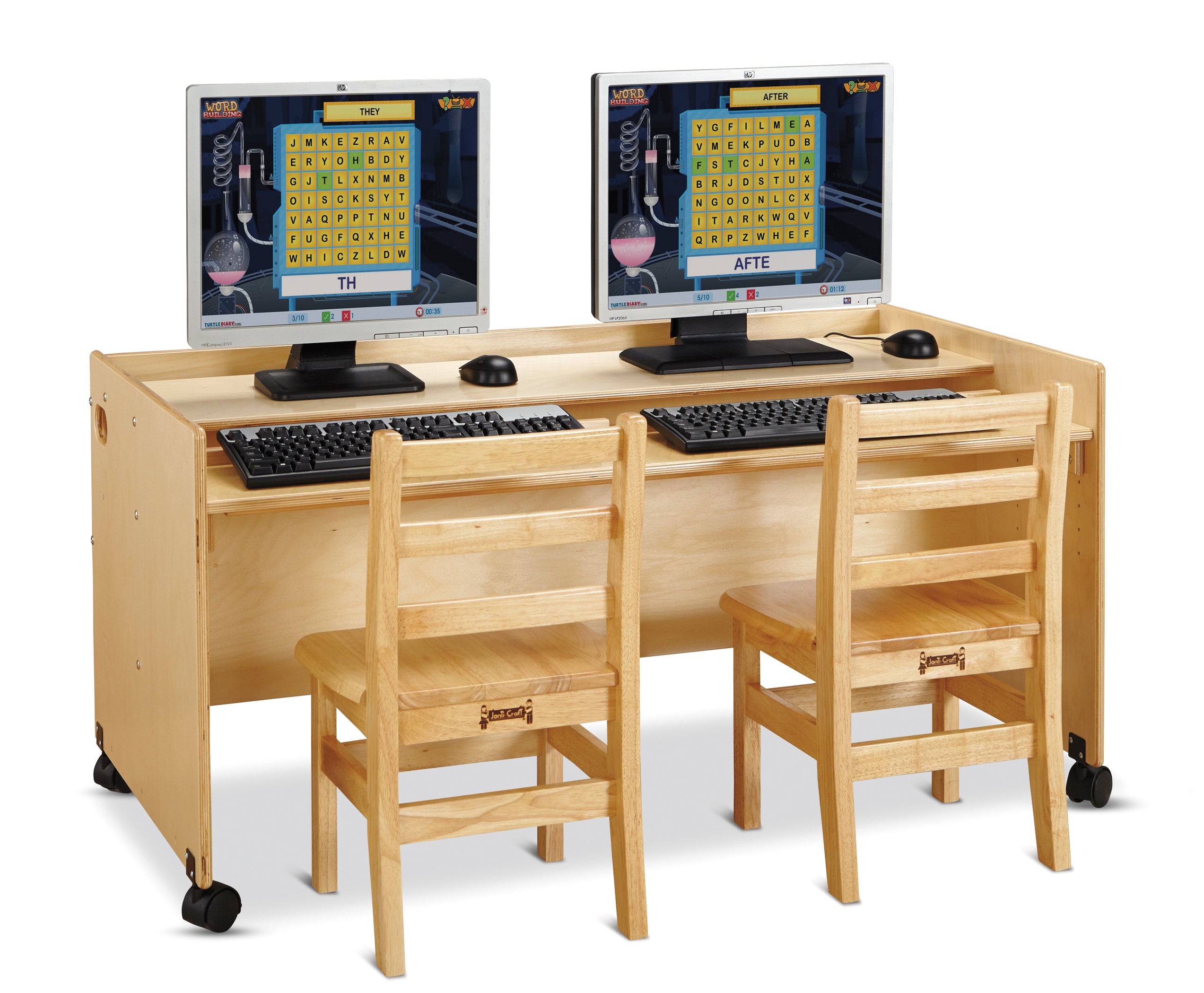 Jonti-Craft® Enterprise Double Computer Desk