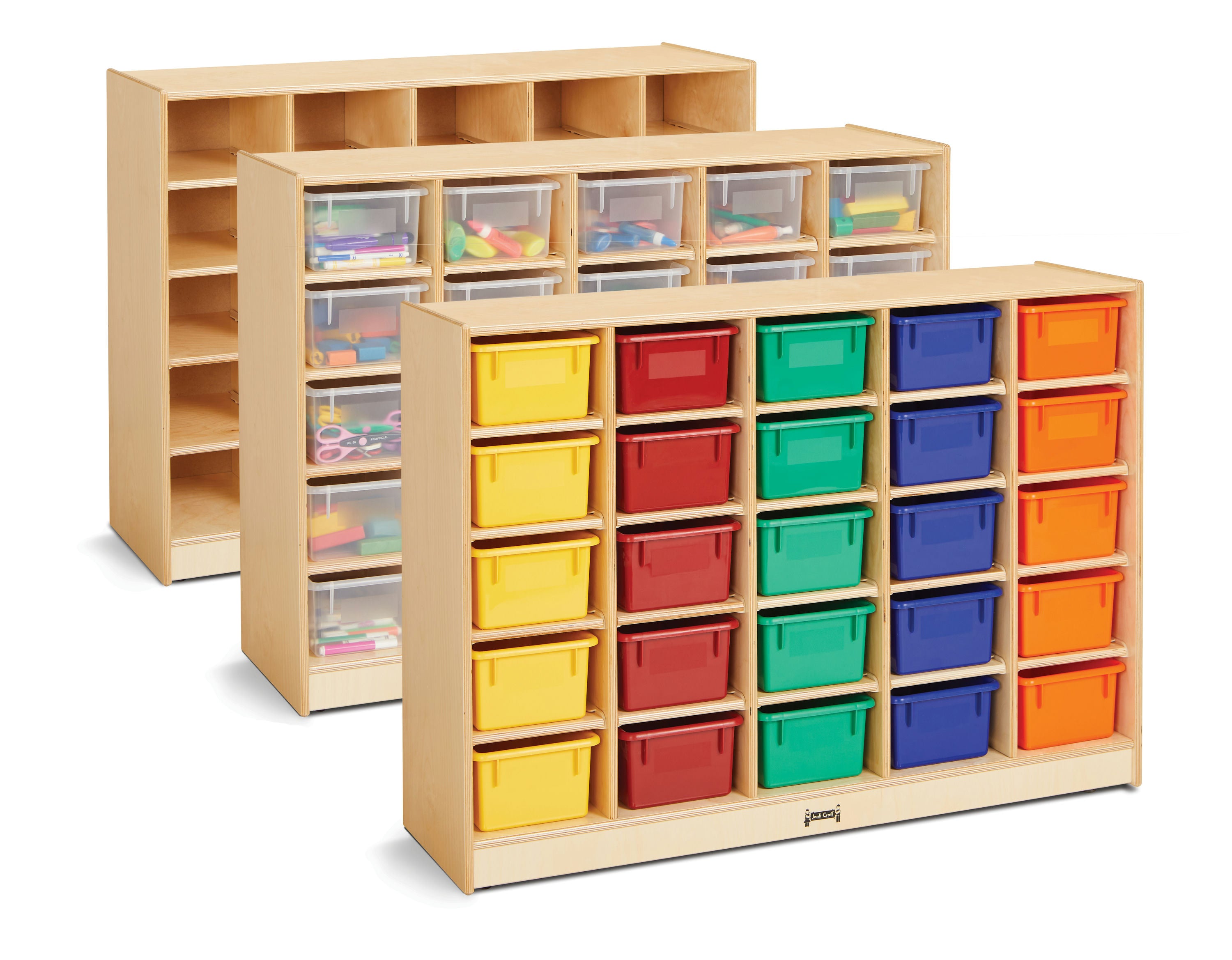 Jonti-Craft® 25 Cubbie-Tray Mobile Storage — 0425JC_0426JC_04260JC.jpg