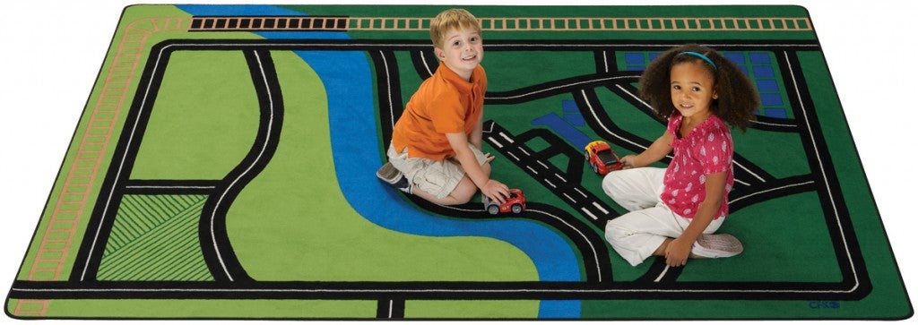Transportation Fun Rug — SKU 6900