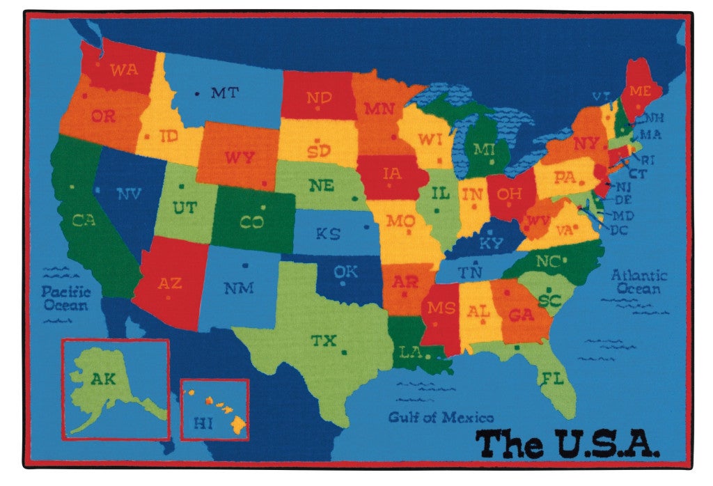 USA Map — SKU 48.95