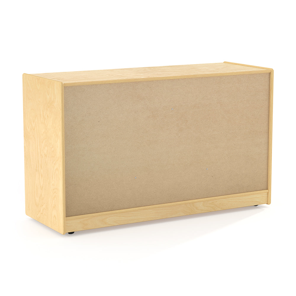 Jonti-Craft® Low Single Mobile Storage Unit - 18" Deep