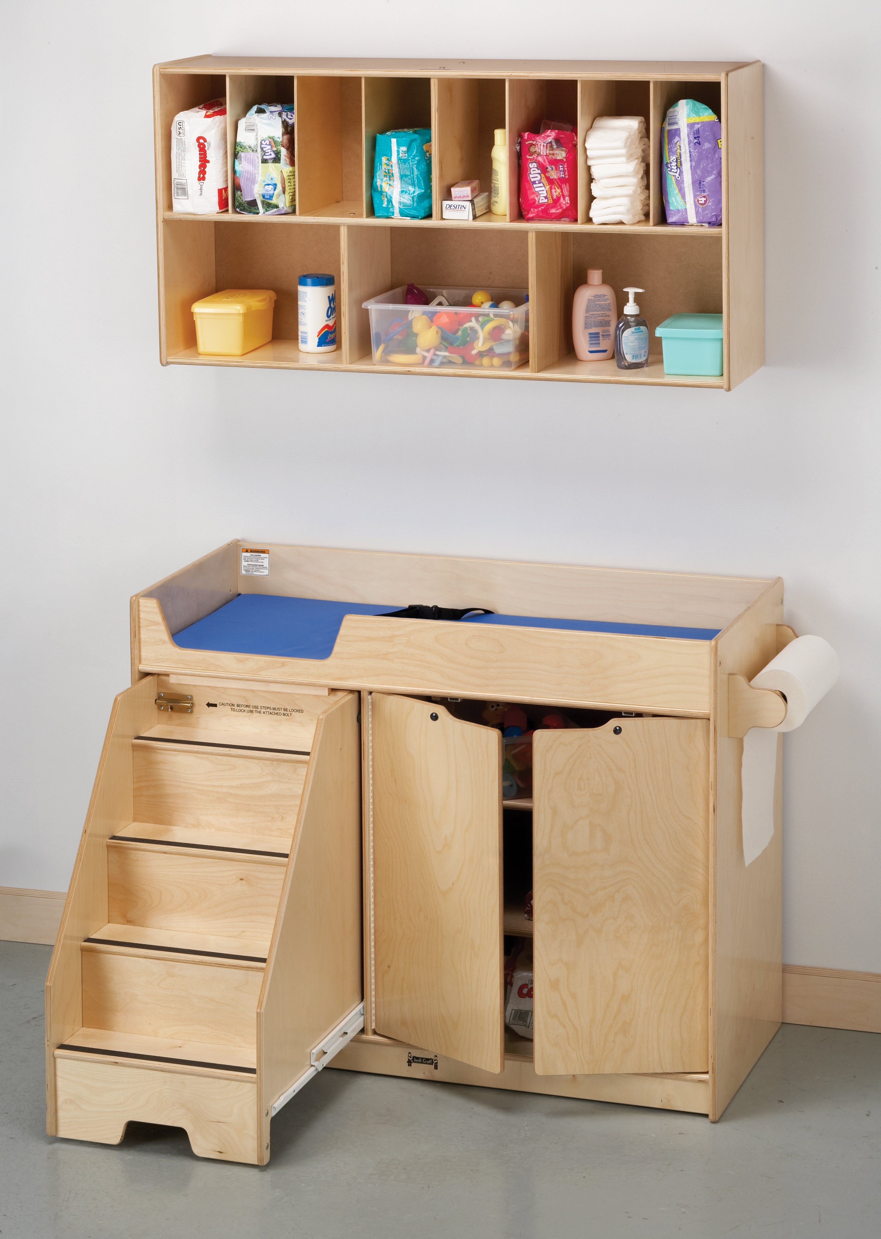 Jonti-Craft® Changing Table - with Stairs