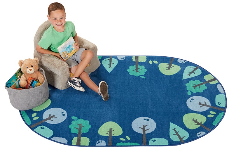 KIDSoft Tranquil Trees - Oval — SKU 1768