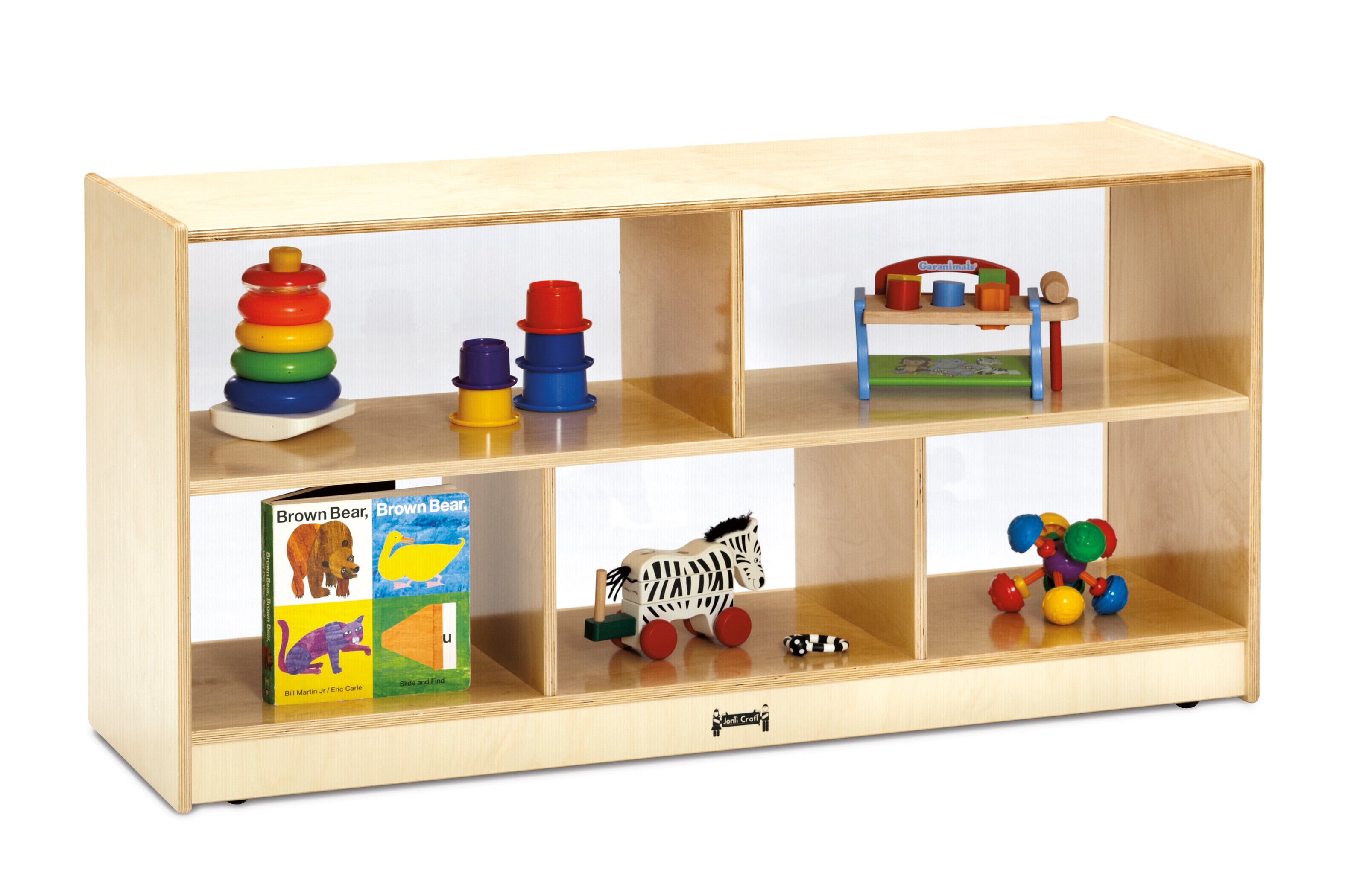 Jonti-Craft® Toddler Single Mobile Storage Unit