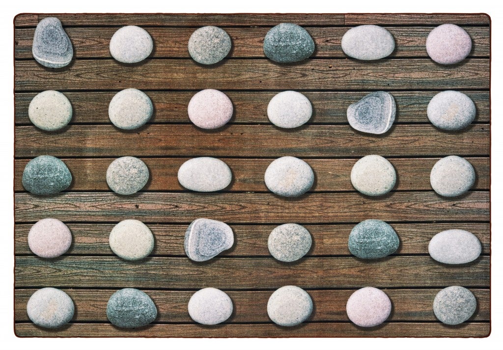 Stones Seating Rug — SKU 60418