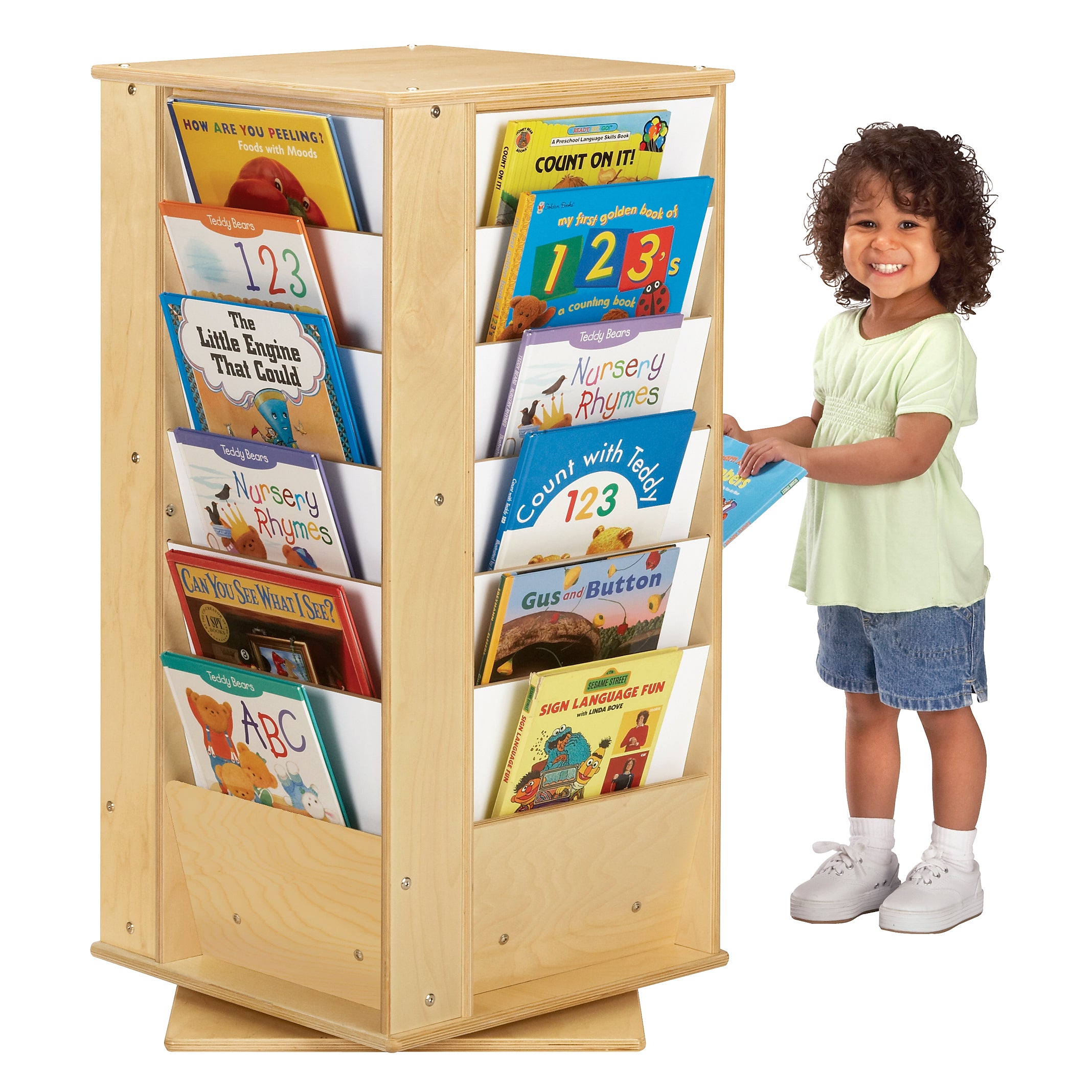 Jonti-Craft® Revolving Literacy Tower