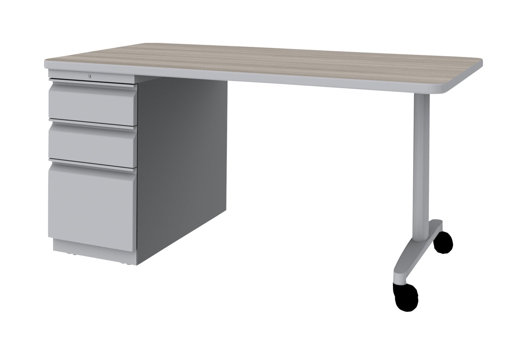 Discover™ Teacher Desk - Rectangular Top