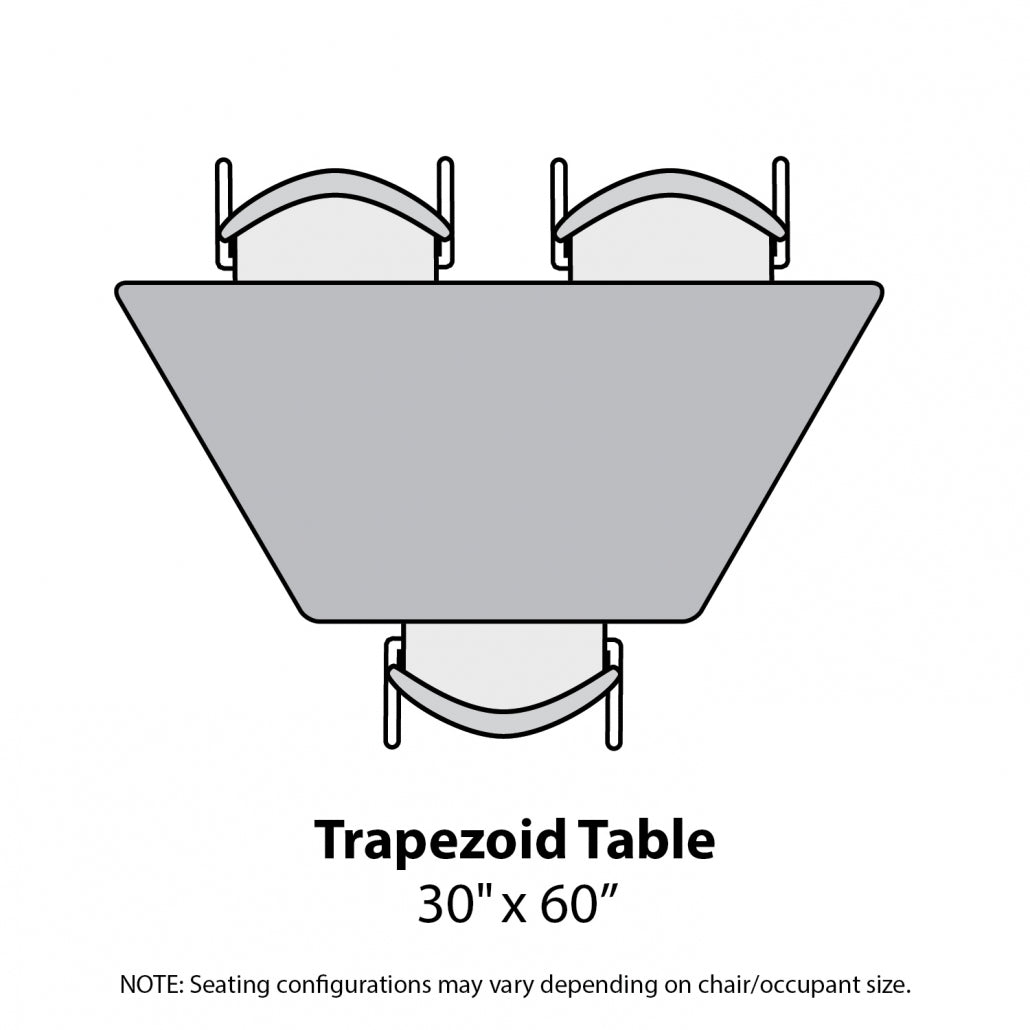 MG2200 Series Trapezoid Activity Tables
