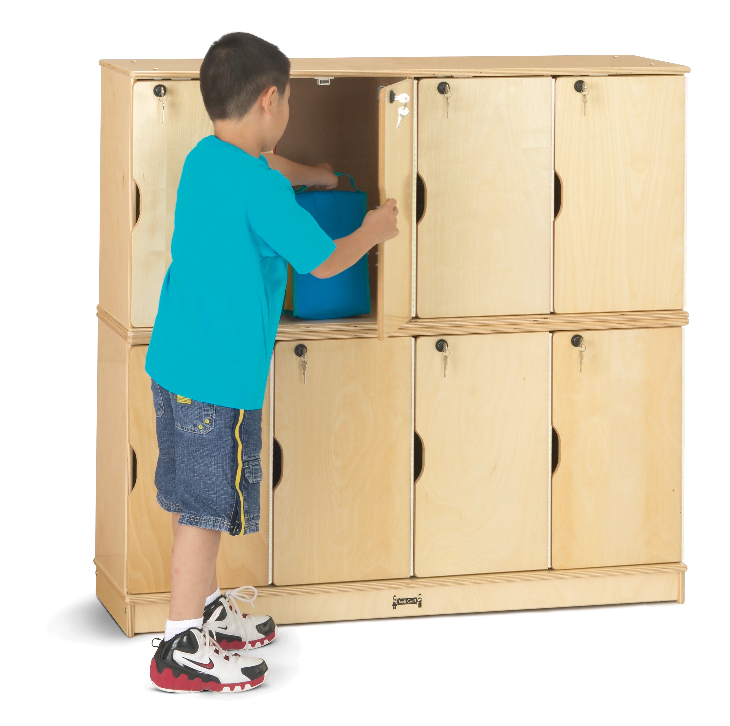 Jonti-Craft® Stacking Lockable Lockers