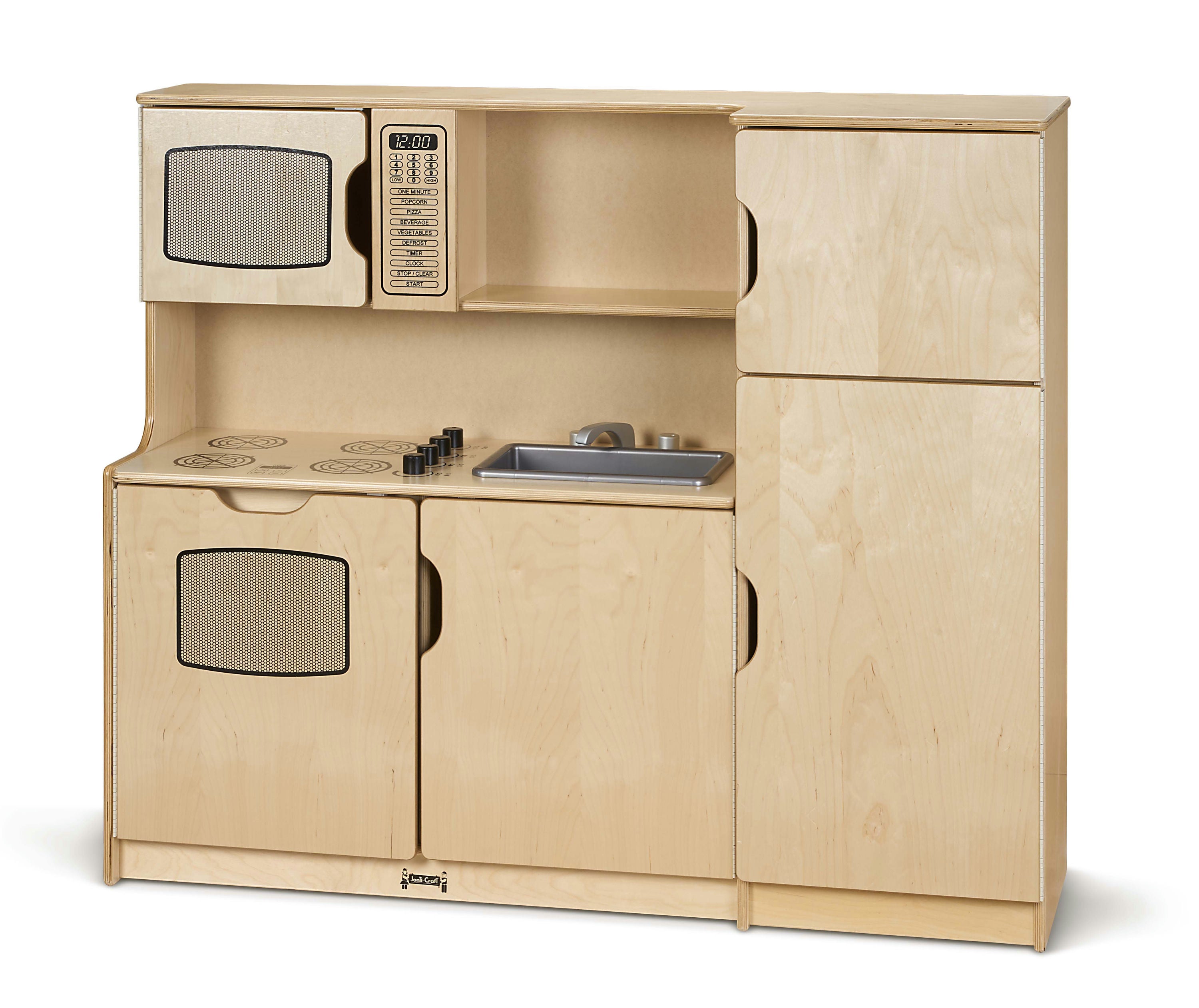 Jonti-Craft® Kids All-In-One Wooden Play Kitchen Set