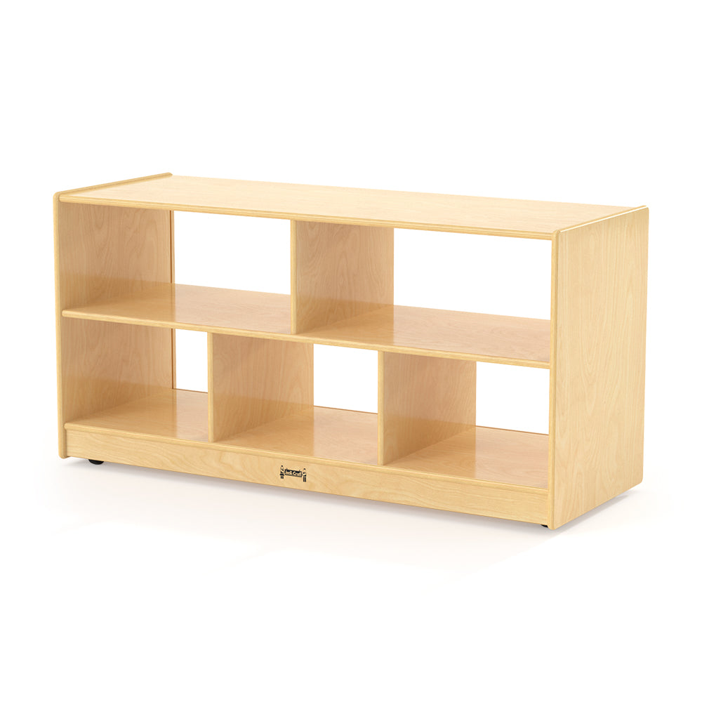 Jonti-Craft® Toddler Single Mobile Storage Unit - 18" Deep
