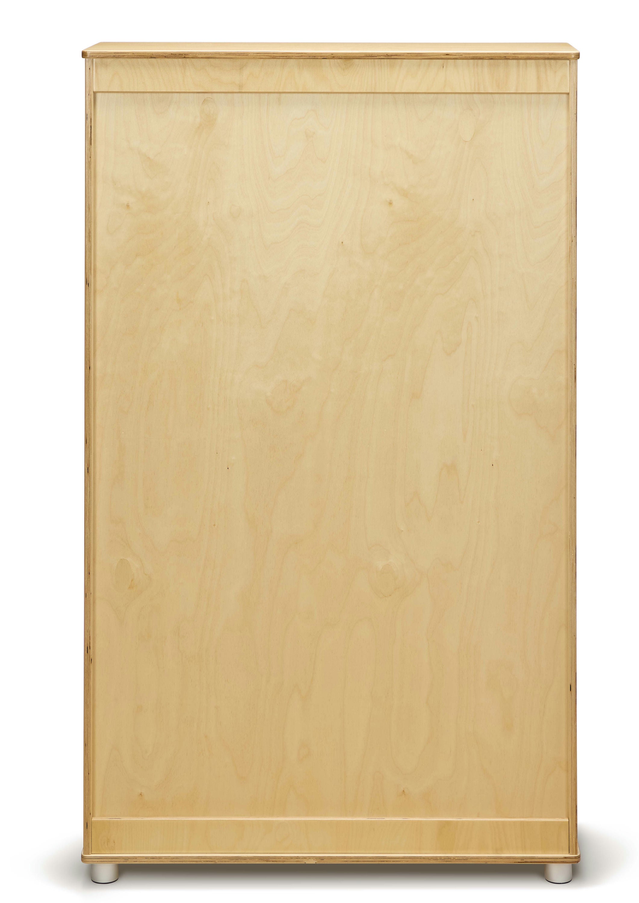 TrueModern® Four-Shelf Bookcase — 1725JC_back.jpg