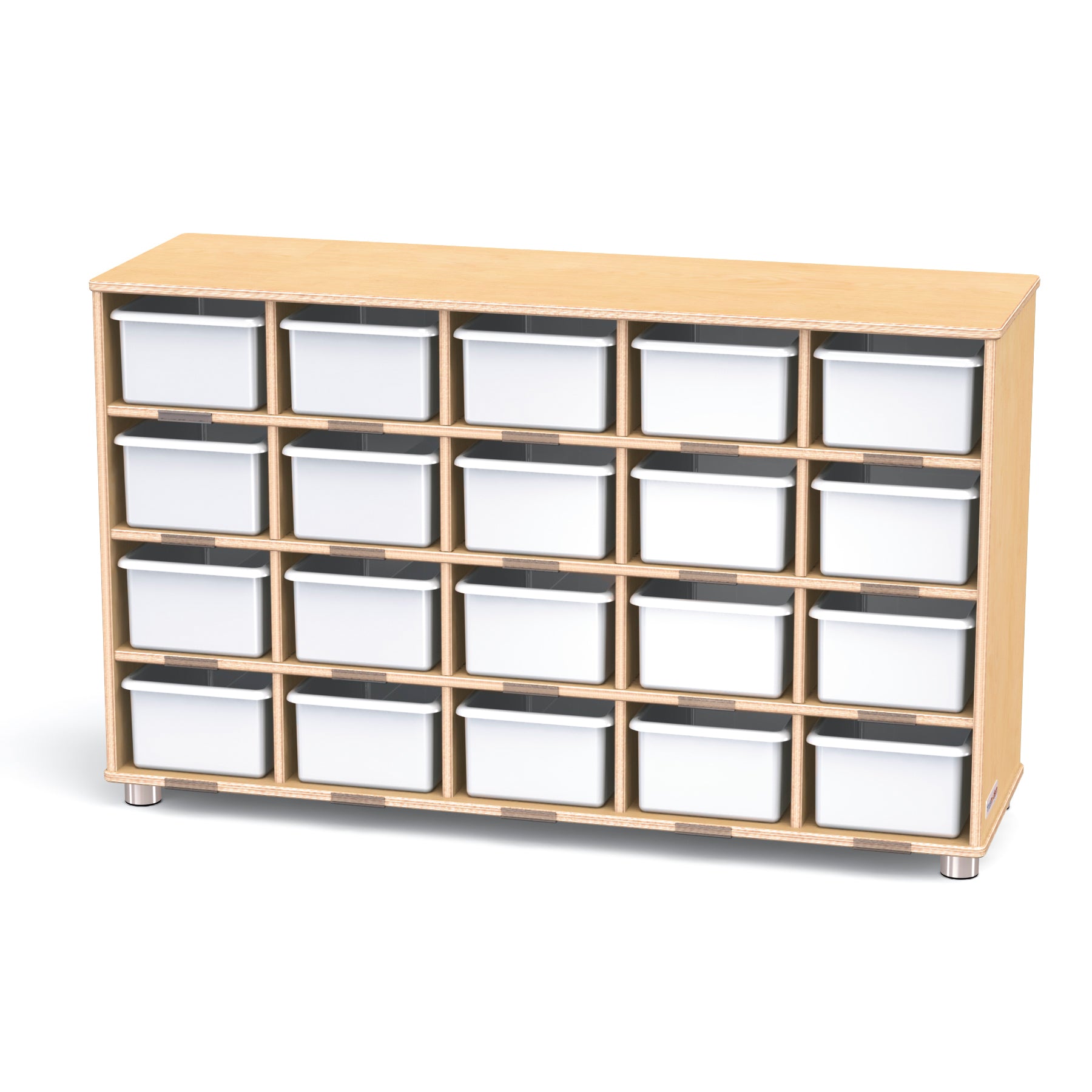 TrueModern® Twenty-Cubbie Shelf