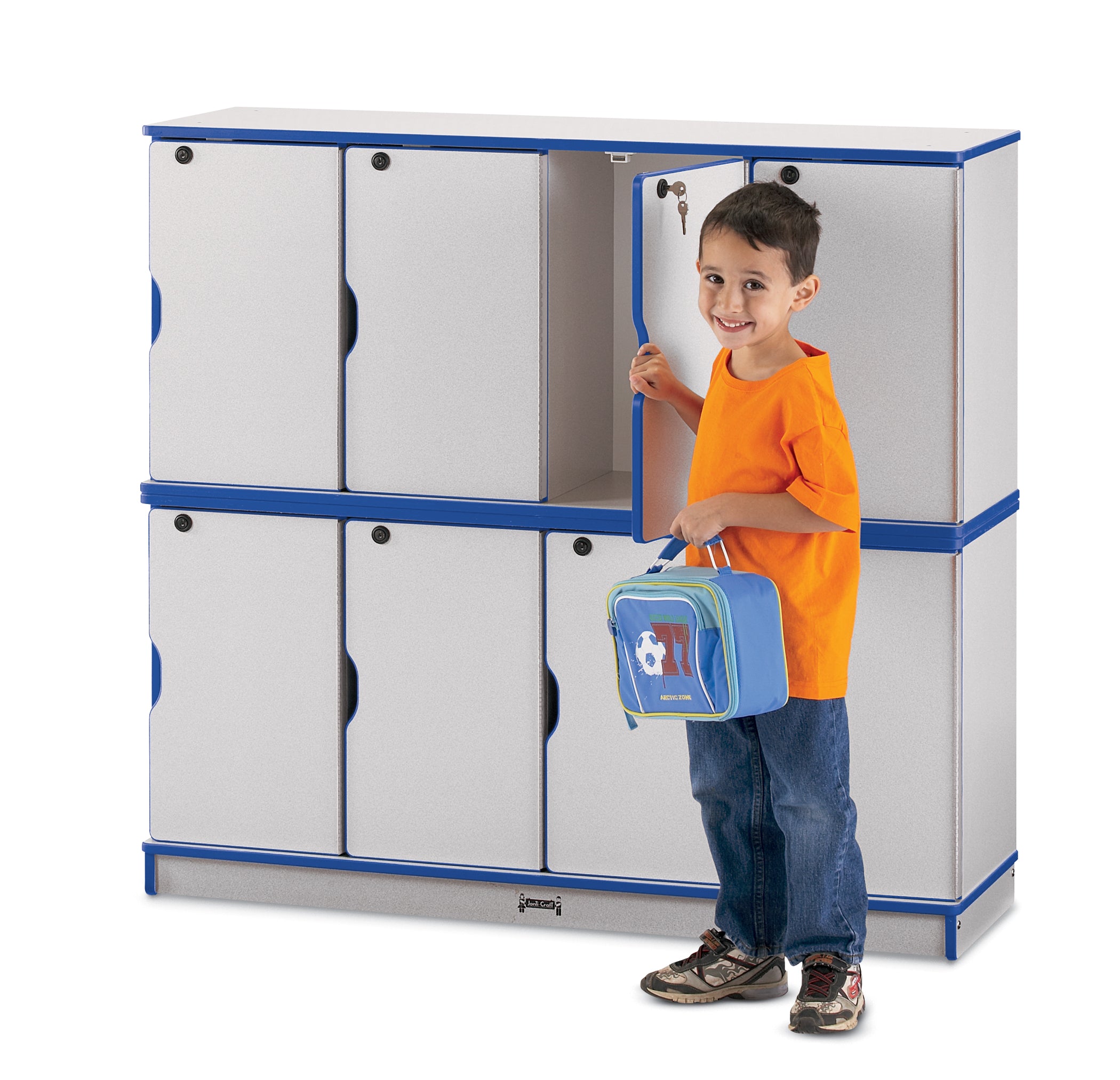 Rainbow Accents® Stacking Lockable Lockers