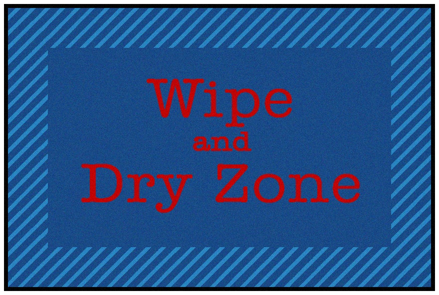 Blue & Red Zone Wipe & Dry — SKU 37.52
